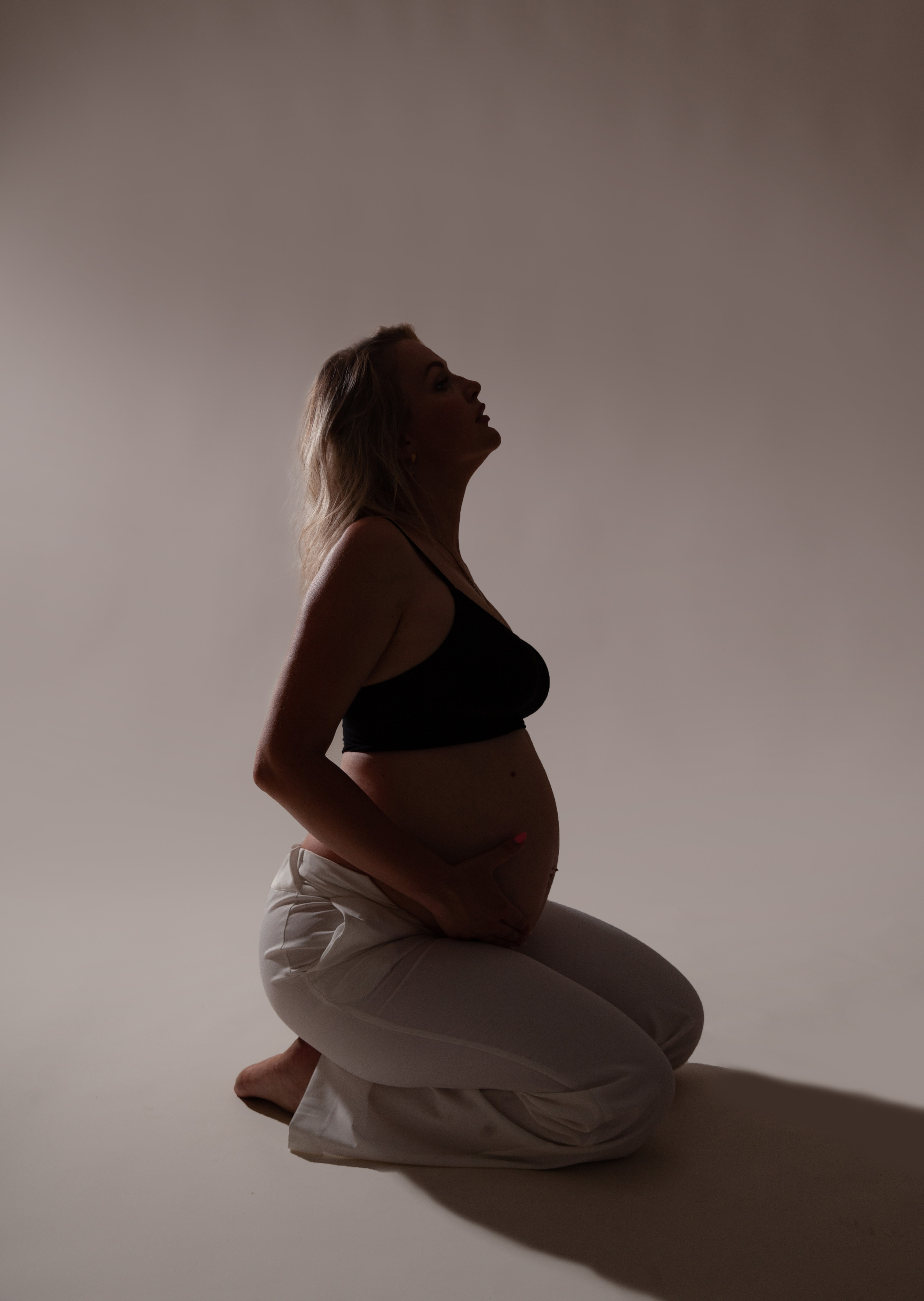 Беременная силуэт