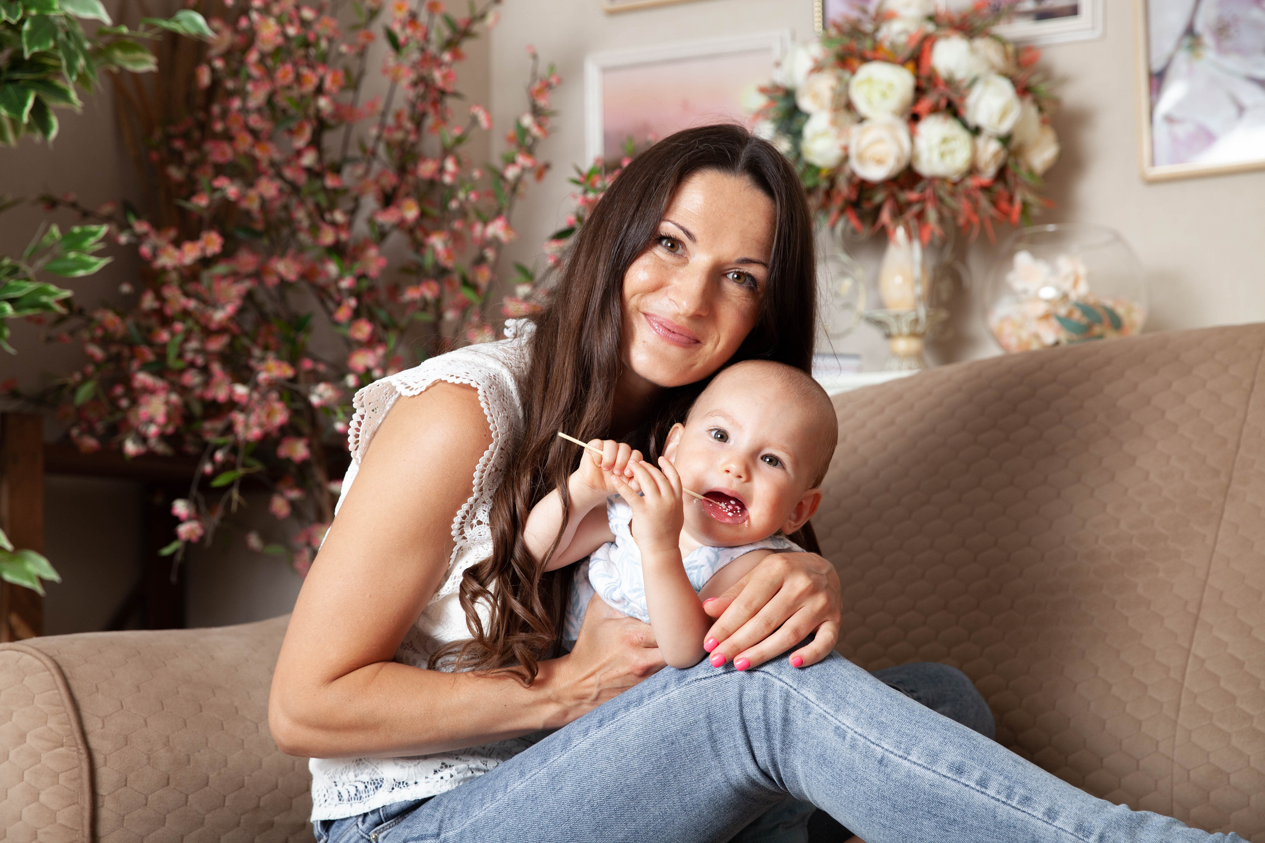 Праздничная фотосессия годовасия. Фотограф в Железнодорожном и Балашихе