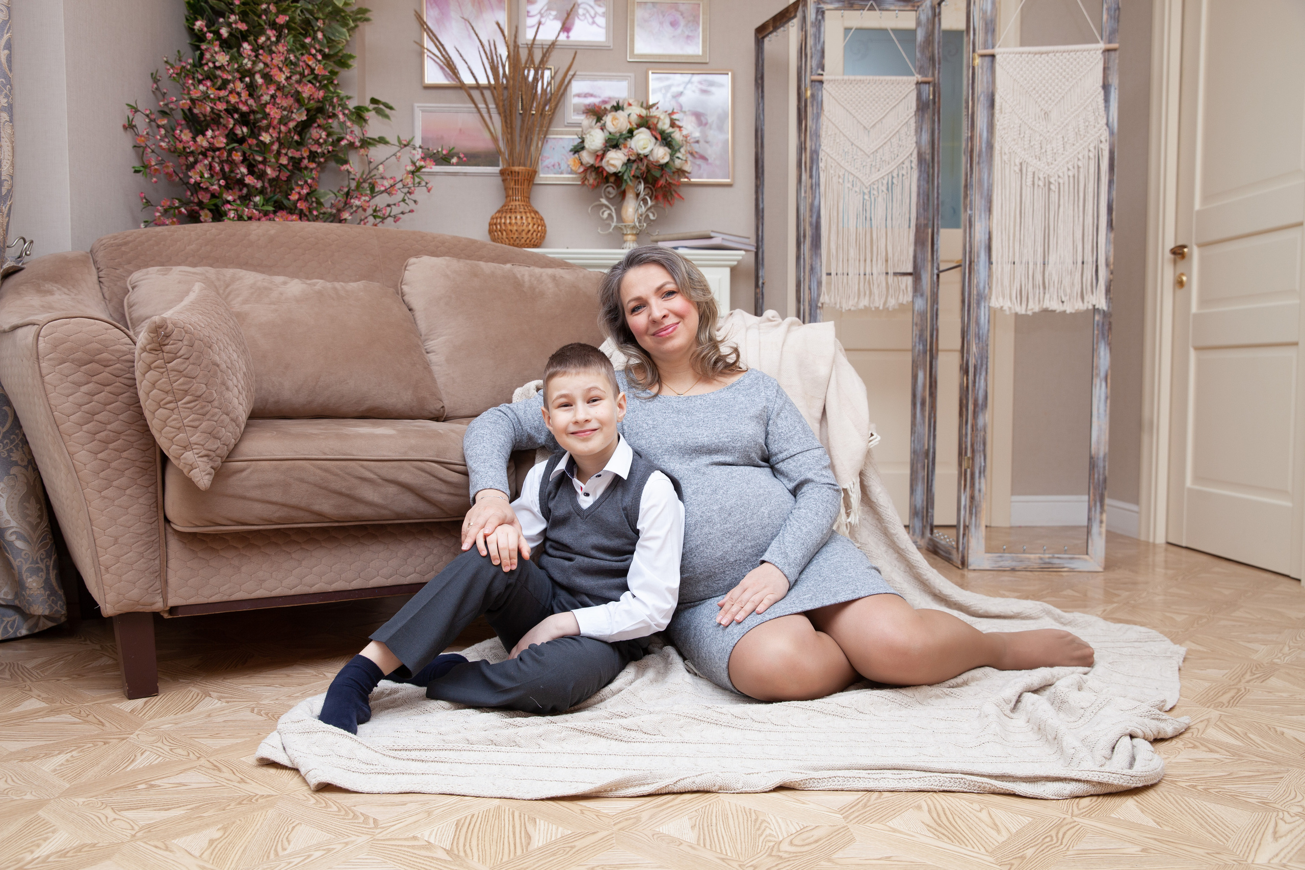 Мама и сын фото Желдор