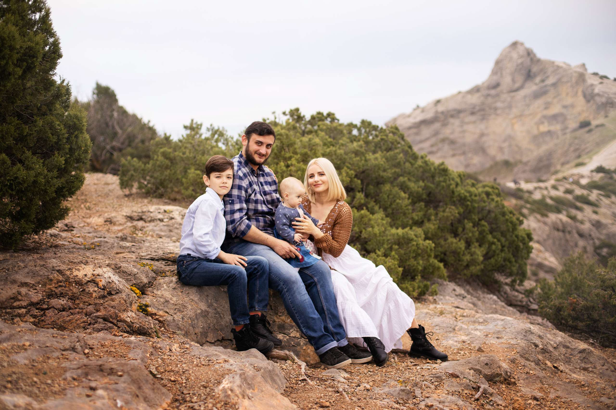 семейная фотосессия на море