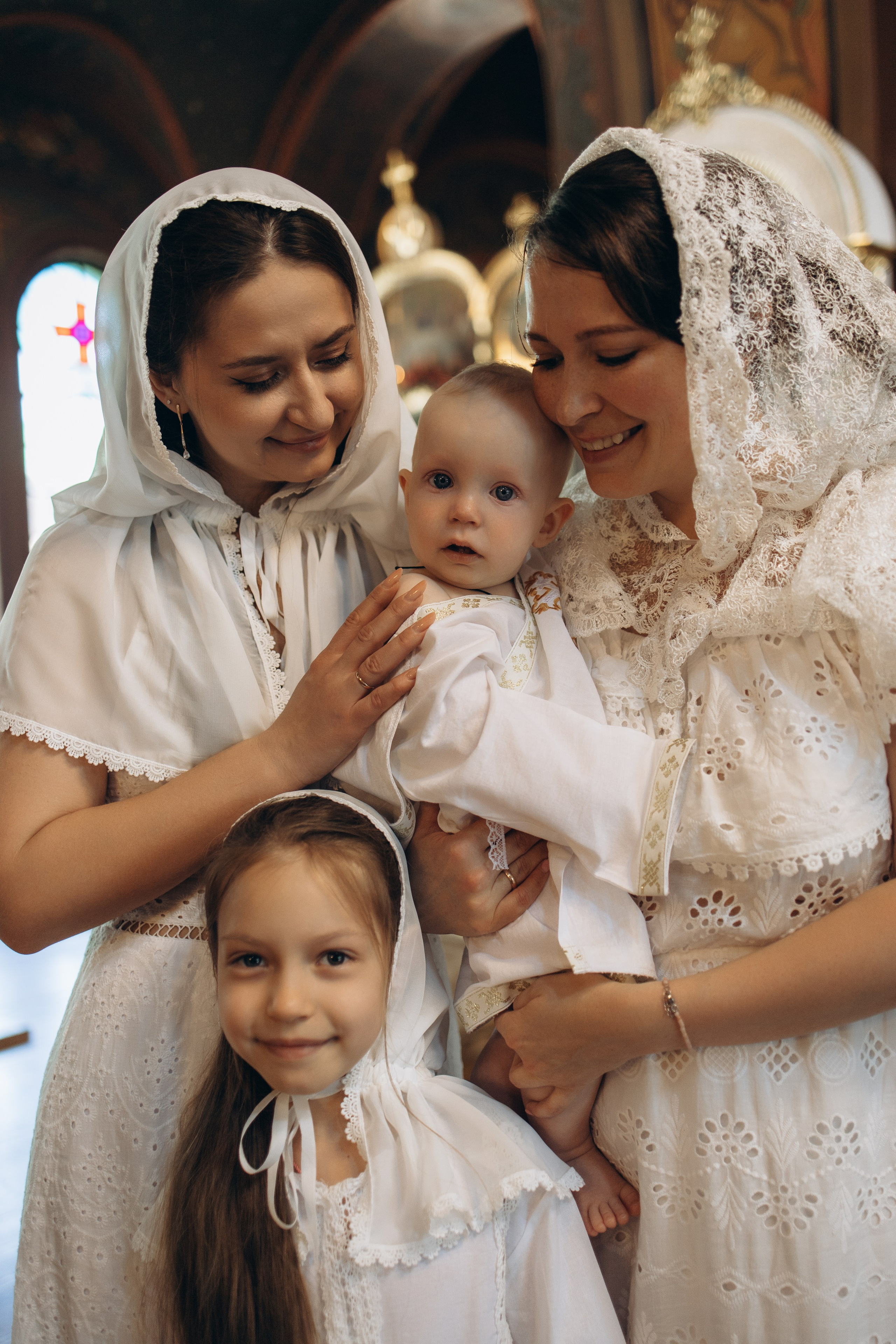 Двойное крещение Анны и Саши. Самый теплый фотограф в Краснодаре Рябоконь Ксения
