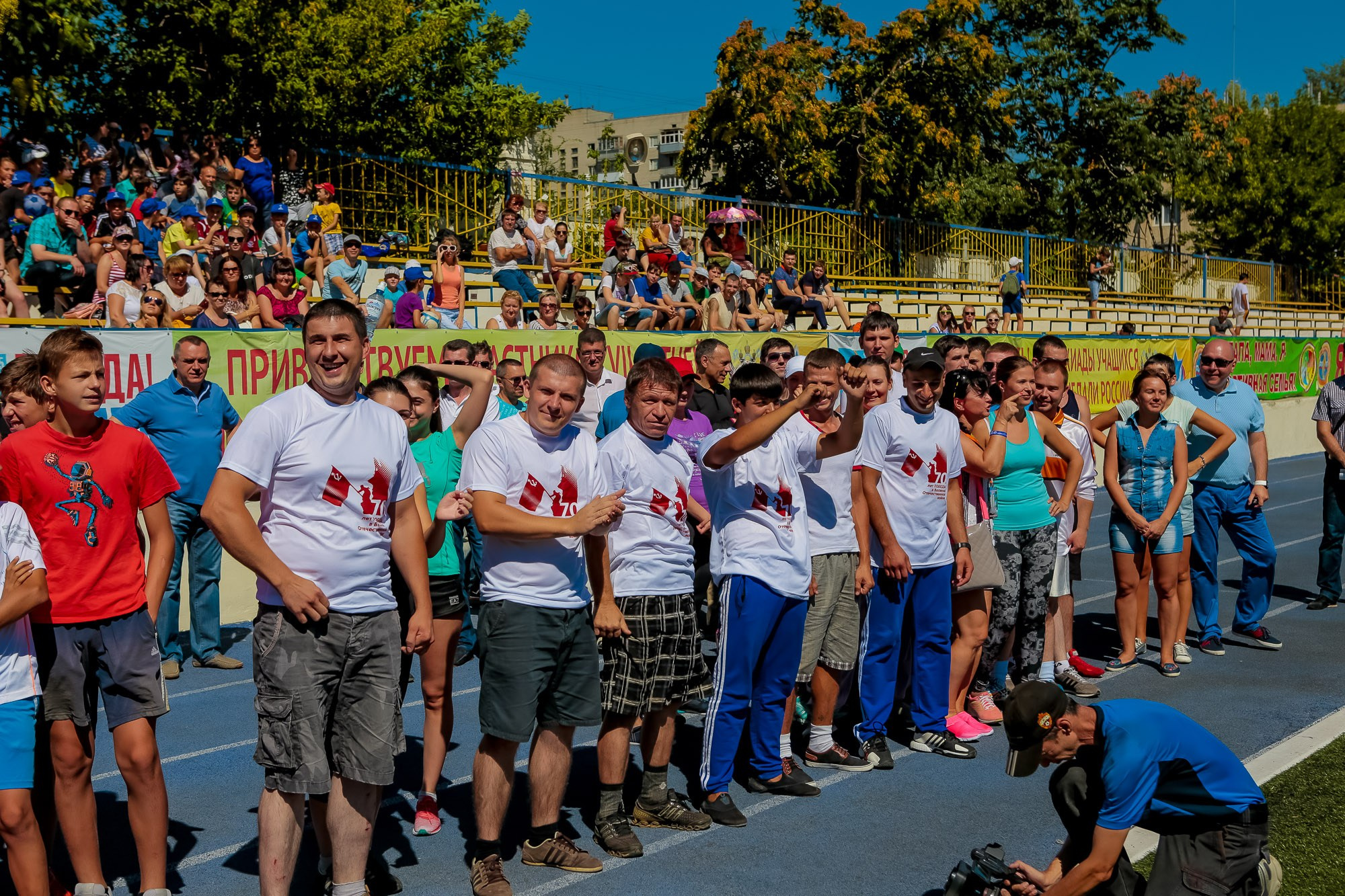 День Физкульт. Максим Матвийченко и Виктория Басова профессионалы своего дела