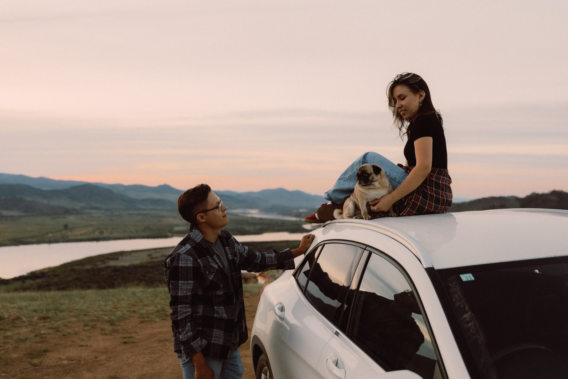 Андрей, Вика и Буся. Фотограф Улан-Удэ