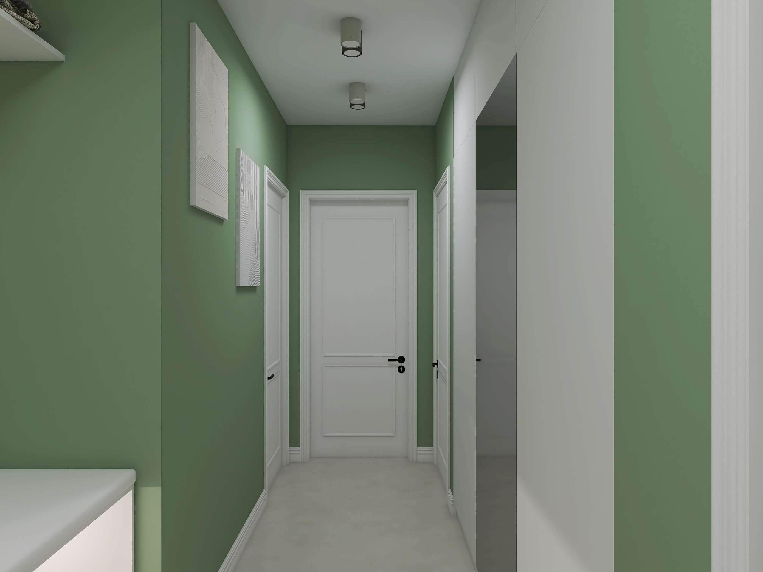 Скандинавский минимализм ул. Анненская. Анастасия Сиднева — дизайн интерьеров в Москве