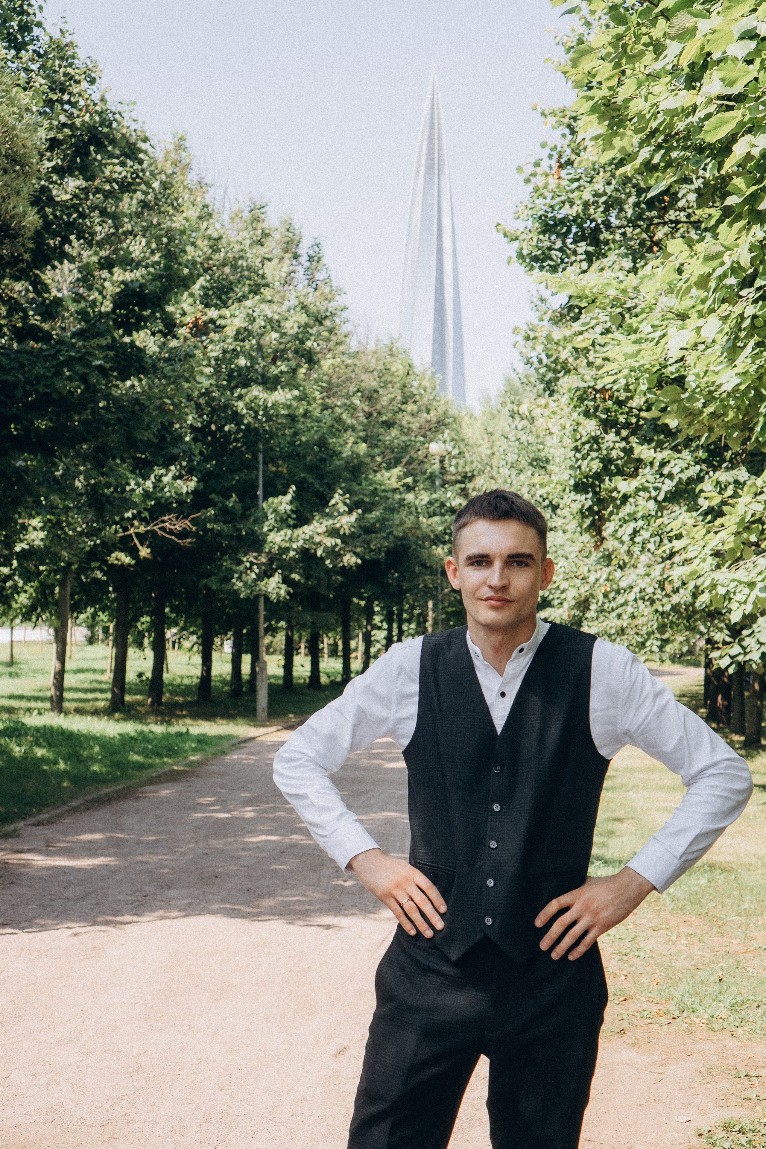 СВАДЕБНАЯ СЬЕМК В ПАРКЕ 300-ЛЕТИЯ. Профессиональный фотограф, Санкт-Петербург — Виктория Богомолова