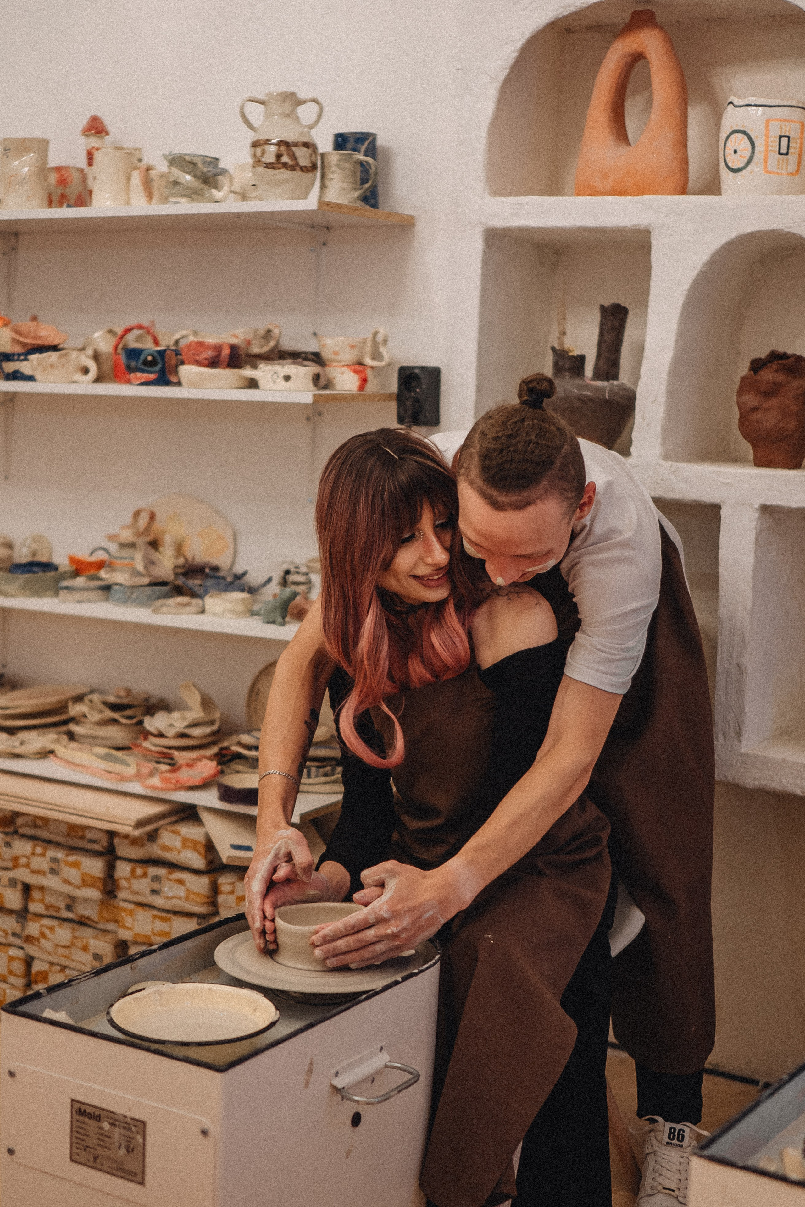 СВИДАНИЕ В ГОНЧАРНОЙ МАСТЕРСКОЙ. Профессиональный фотограф, Санкт-Петербург — Виктория Богомолова