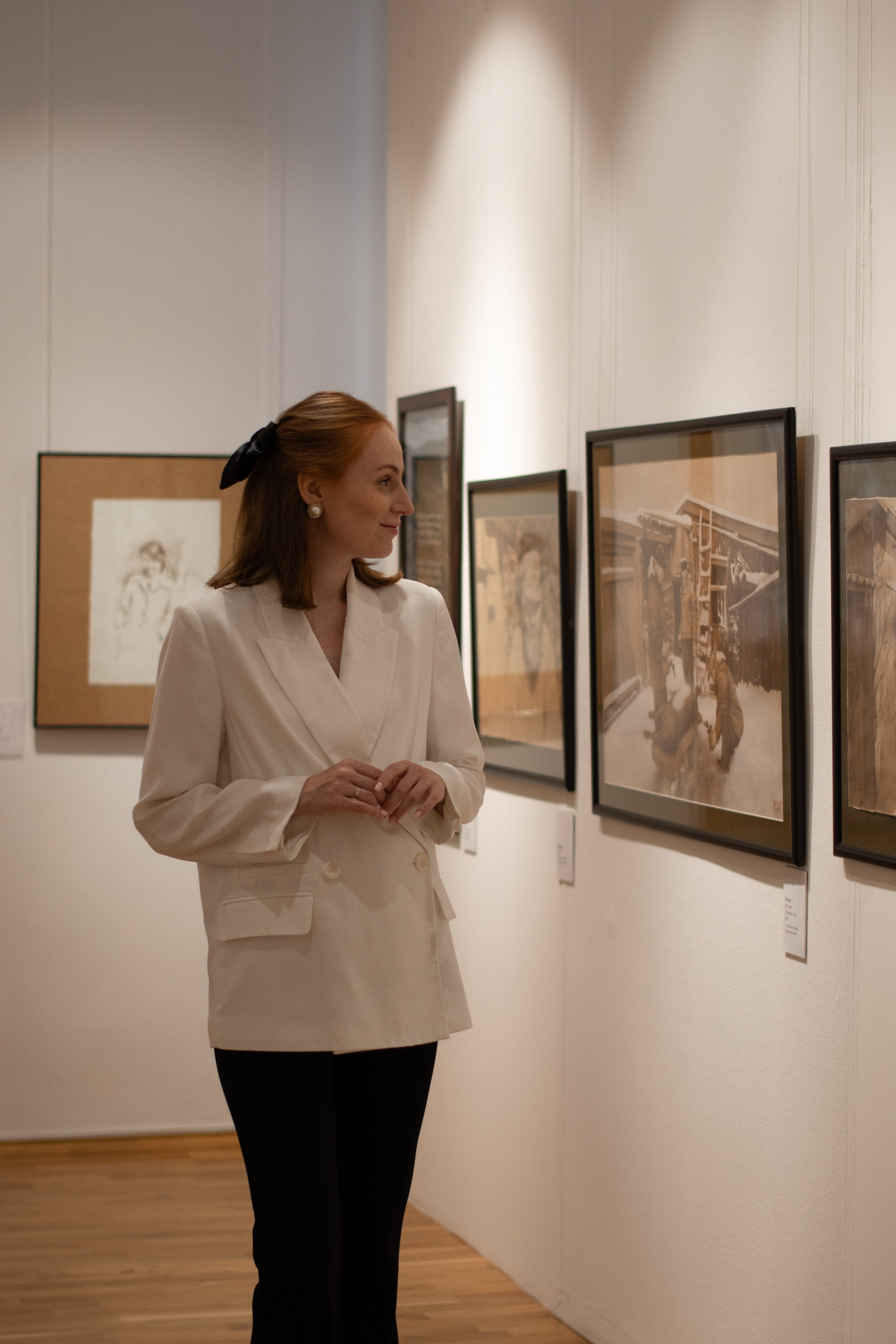 Съёмка в музее. Фотограф в Новосибирске Фальман Полина