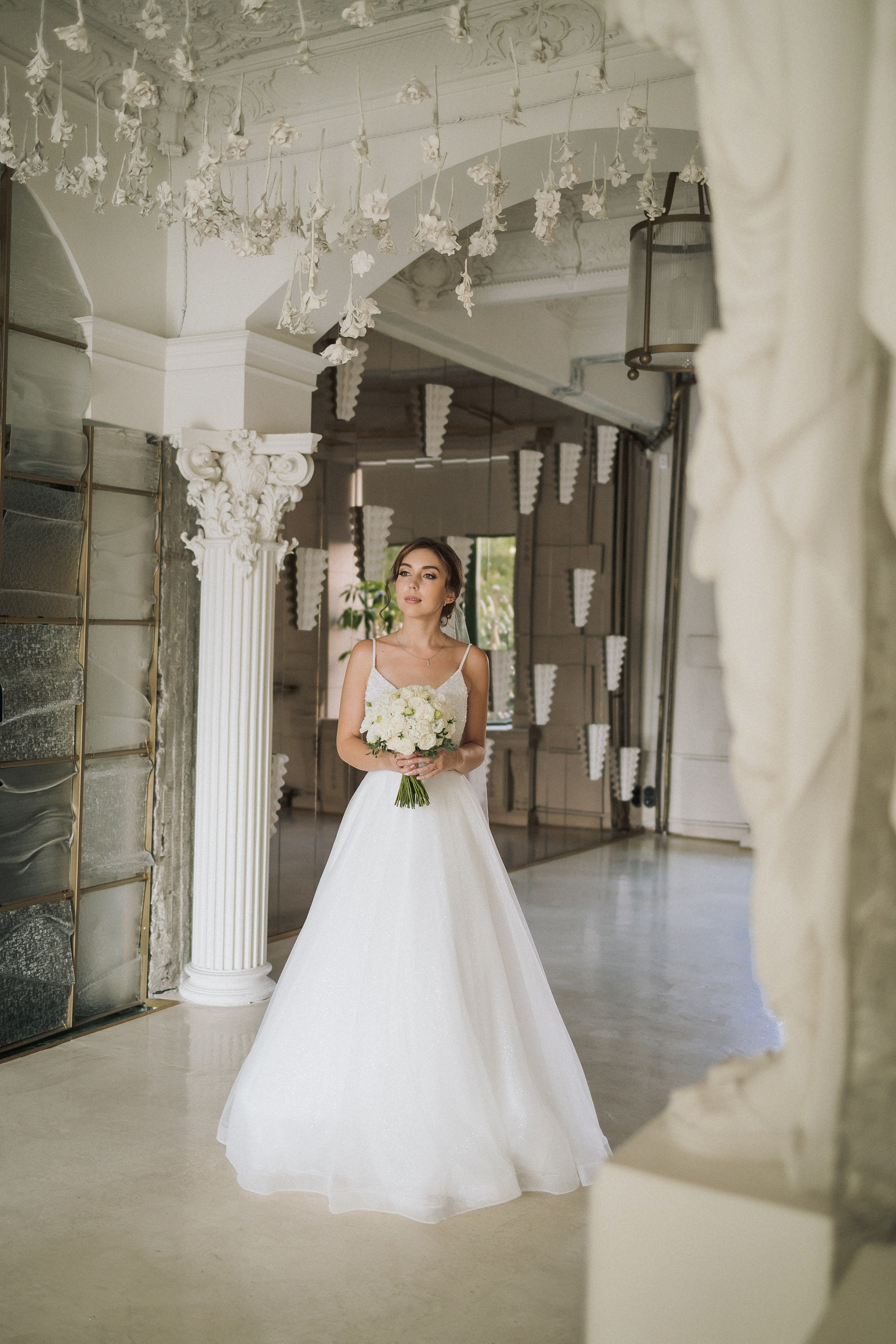 Свадебная прогулка Екатерины и Евгения. Свадебная фотография. Арина Рубах