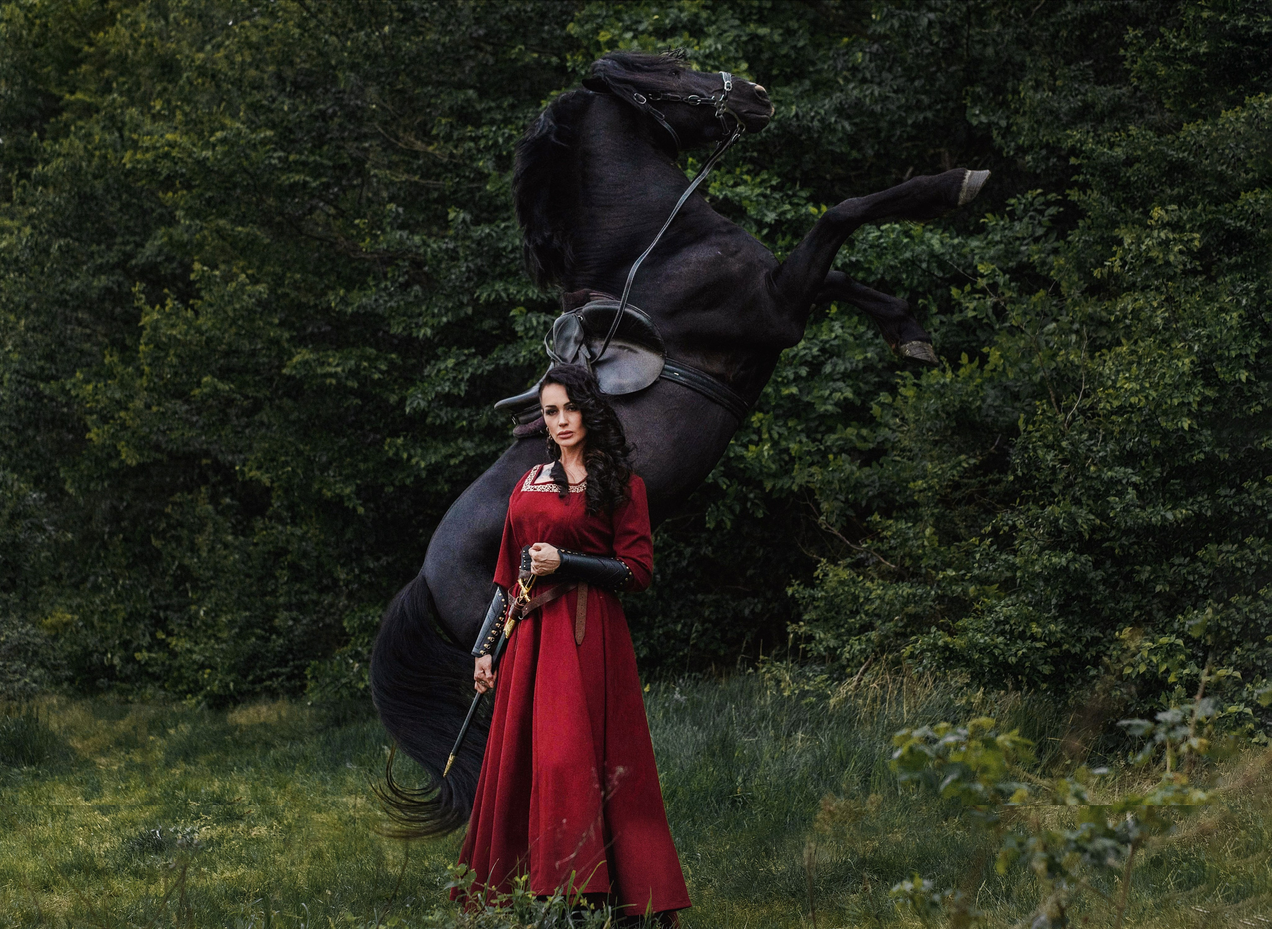 Викинг. Конный и театральный фотограф Анапа