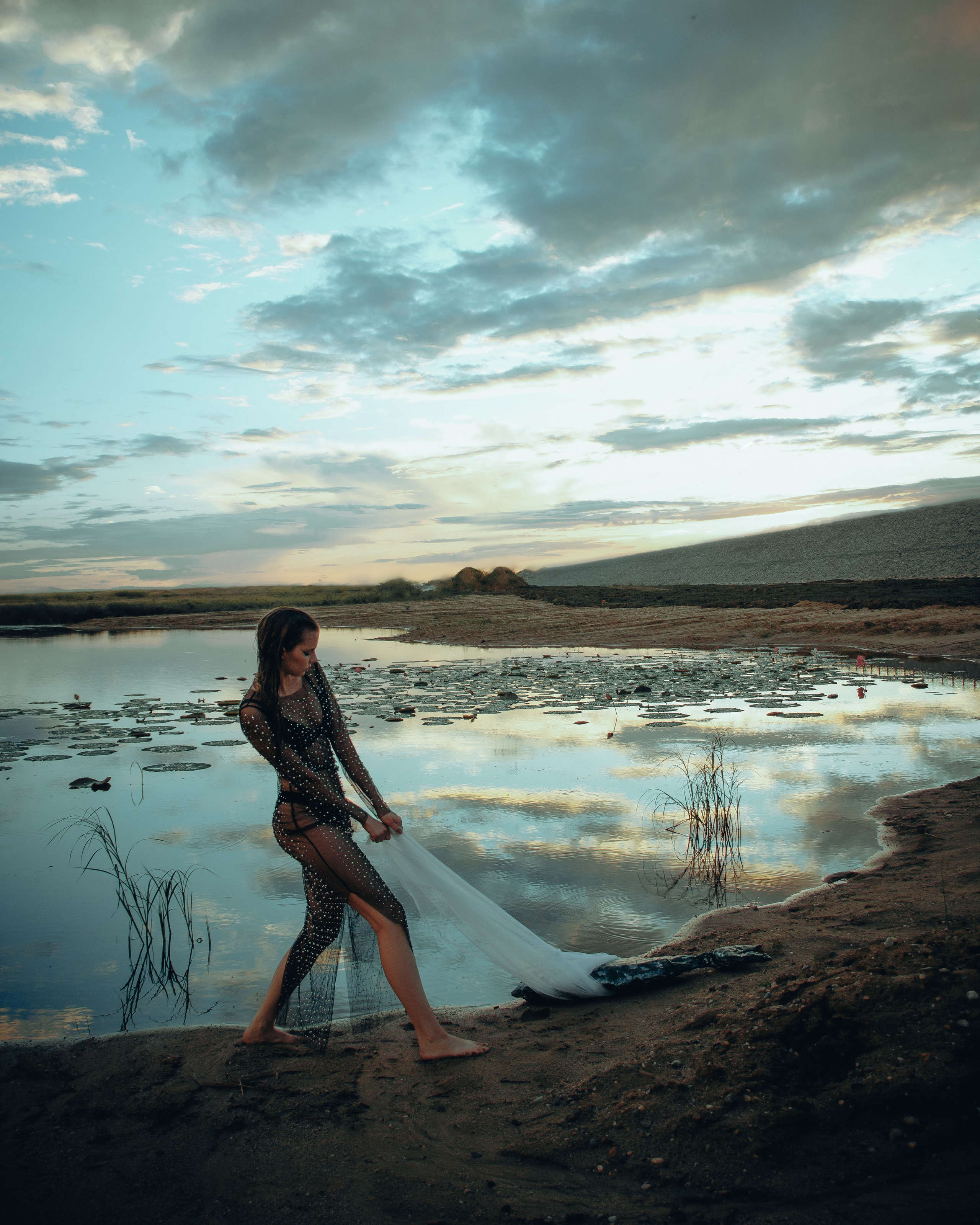 With fish. Блиновская Дарья|Арт-фотограф
