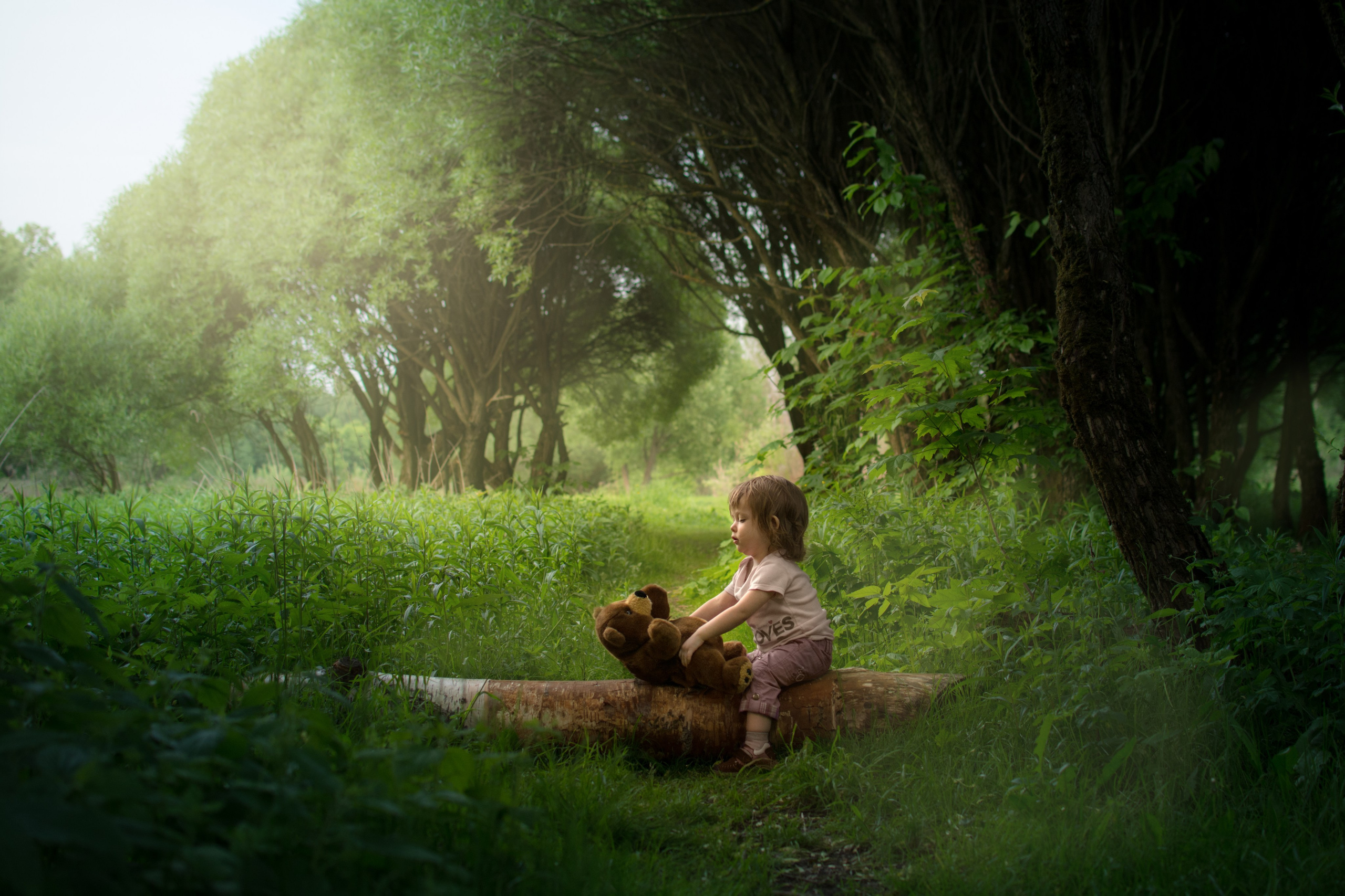 Малыши в парке. Фотосессия беременности — Крылова Натали — Москва
