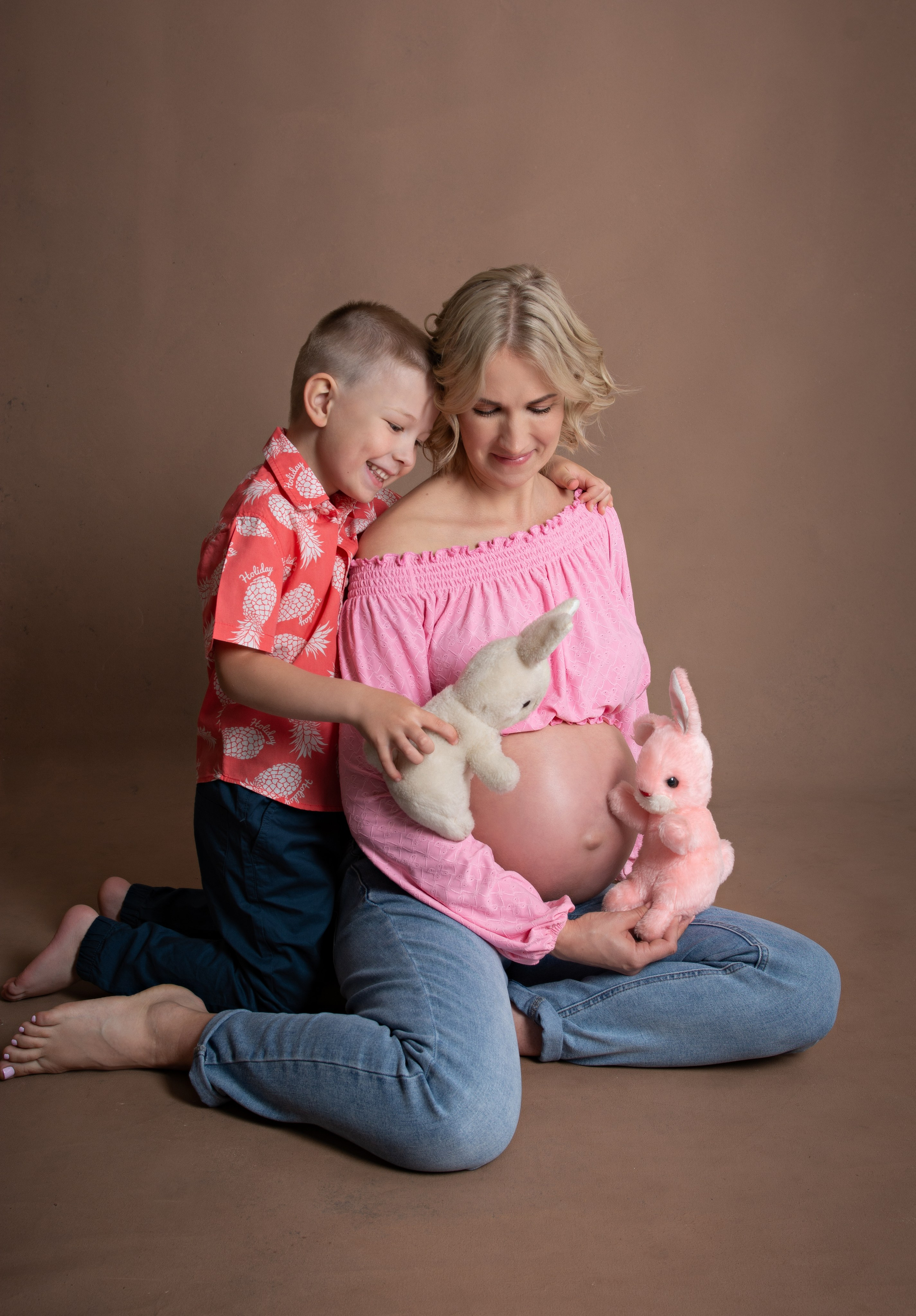 Розовый топ. Без размера