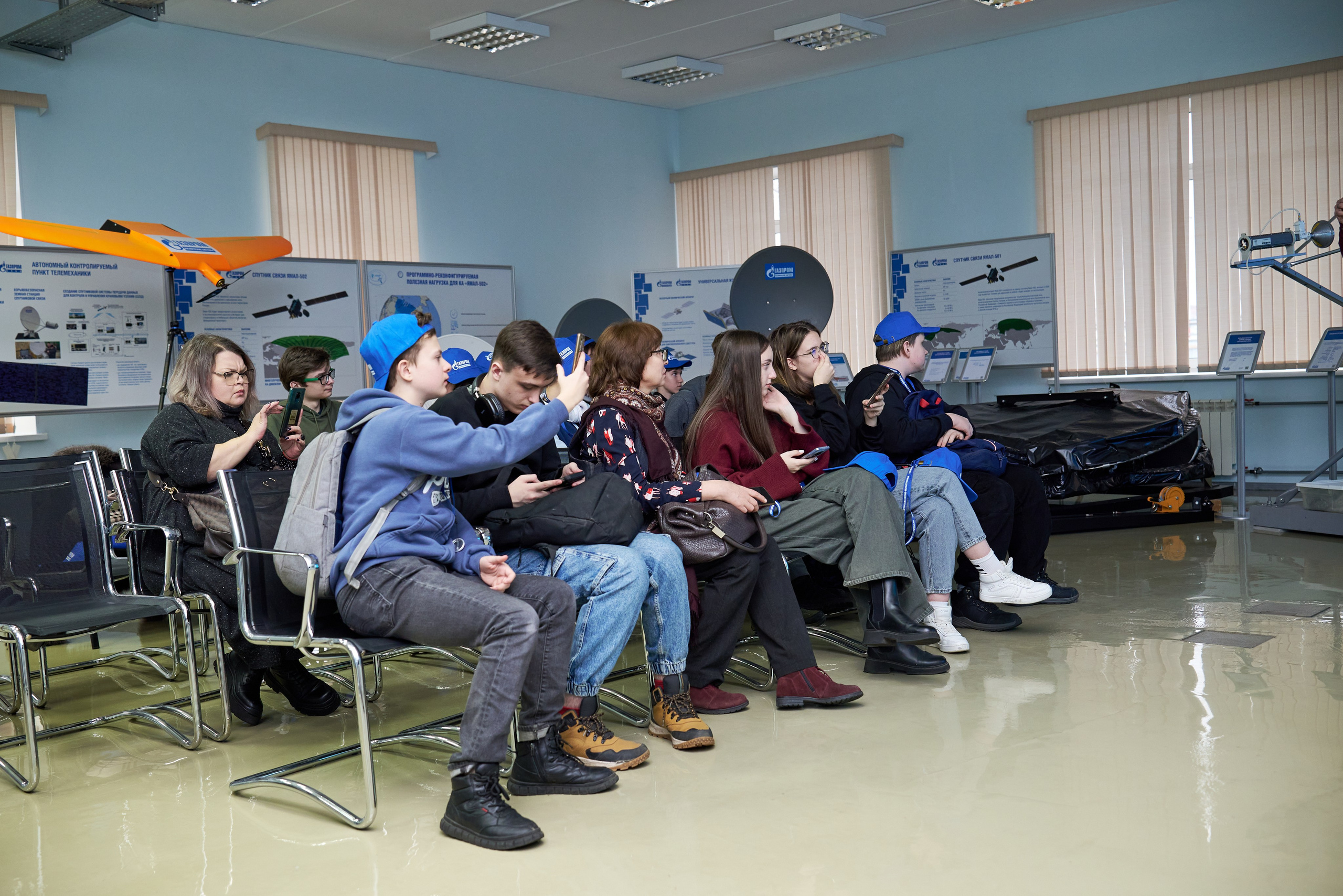 Экскурсия в «Газпром Космические системы». Фотограф Щёлково