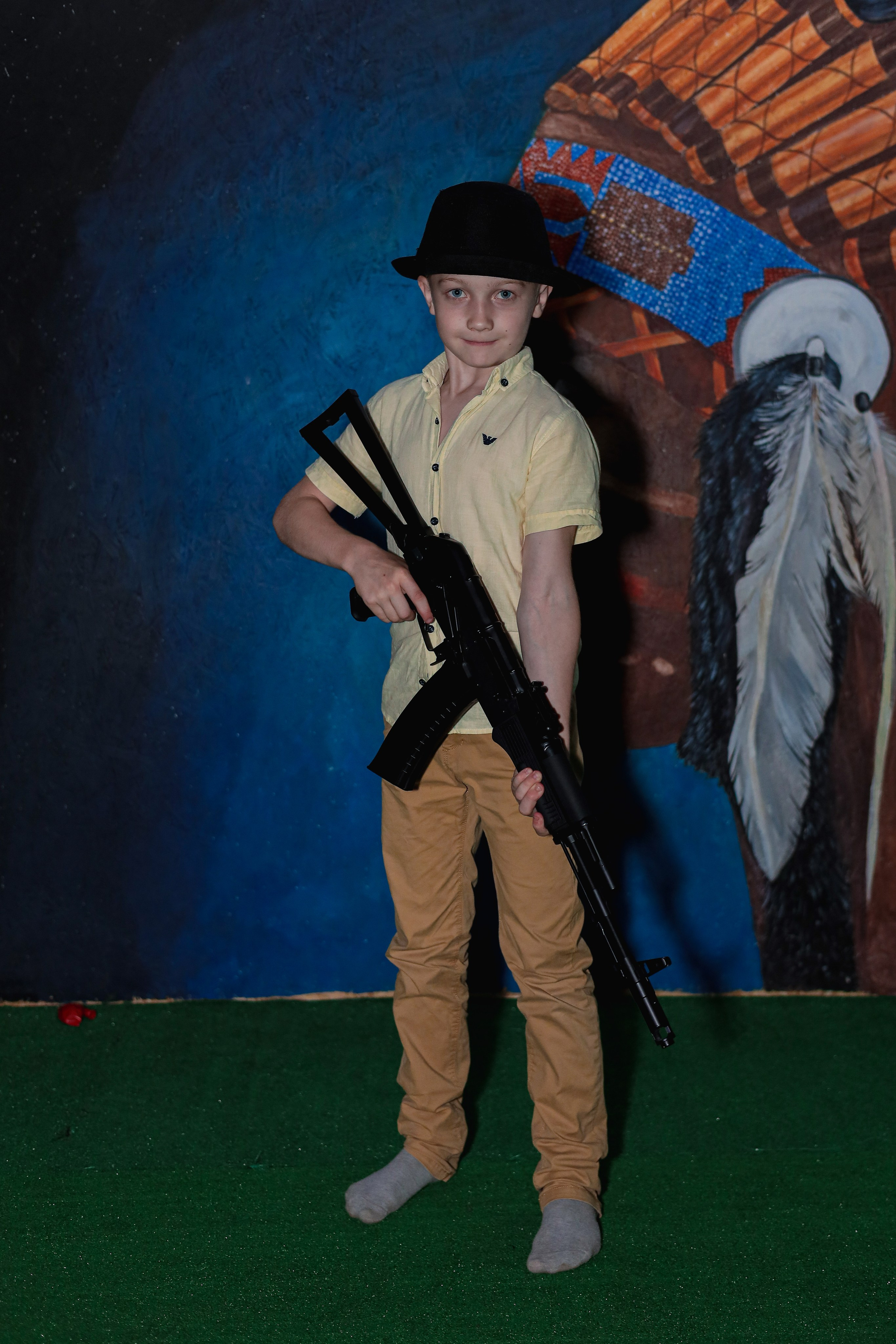 День рождение в стрелковом клубе. Фотограф Надршина Лилия