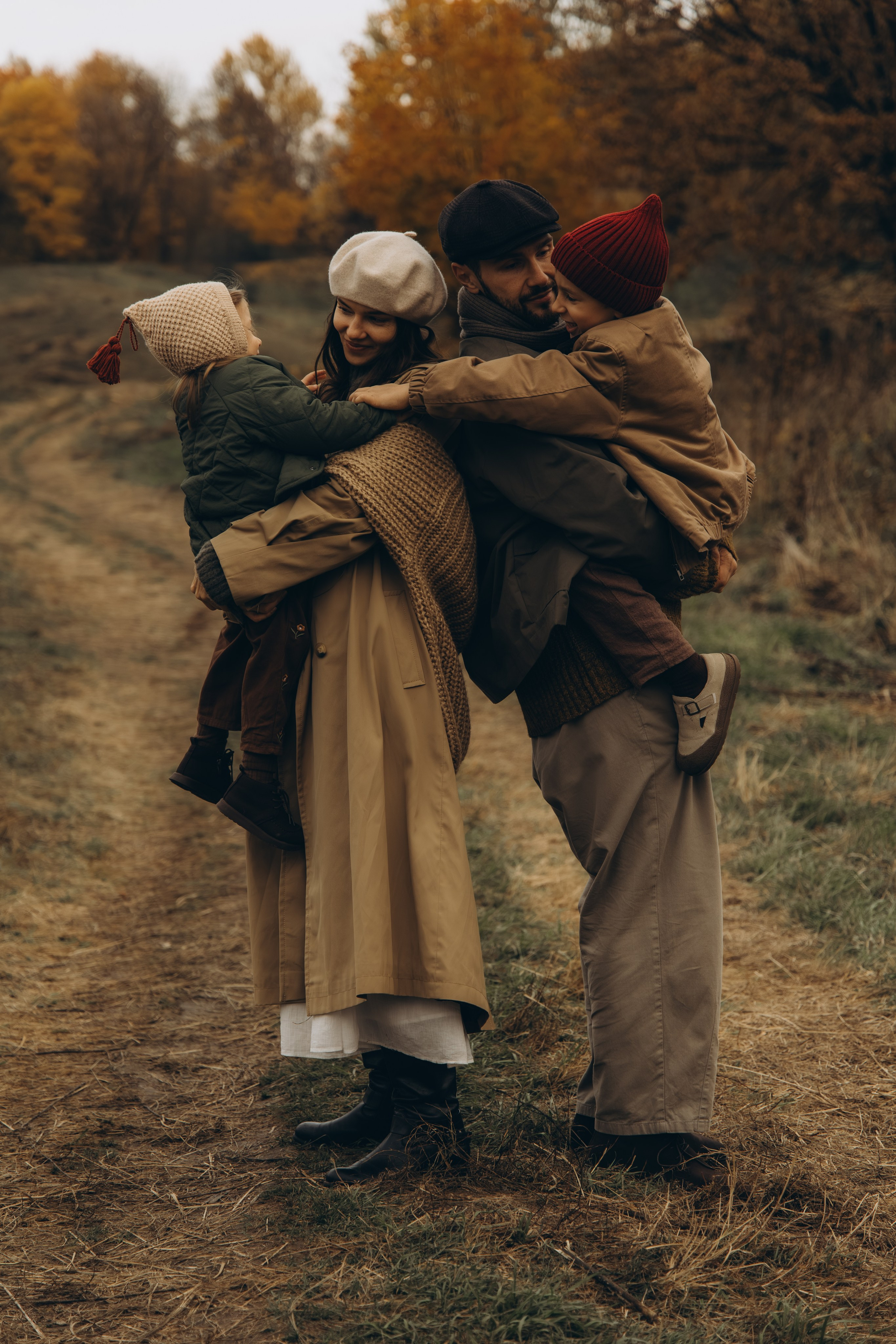 Теплая осенняя история. Семейный фотограф в Москве Лоншакова Кристина