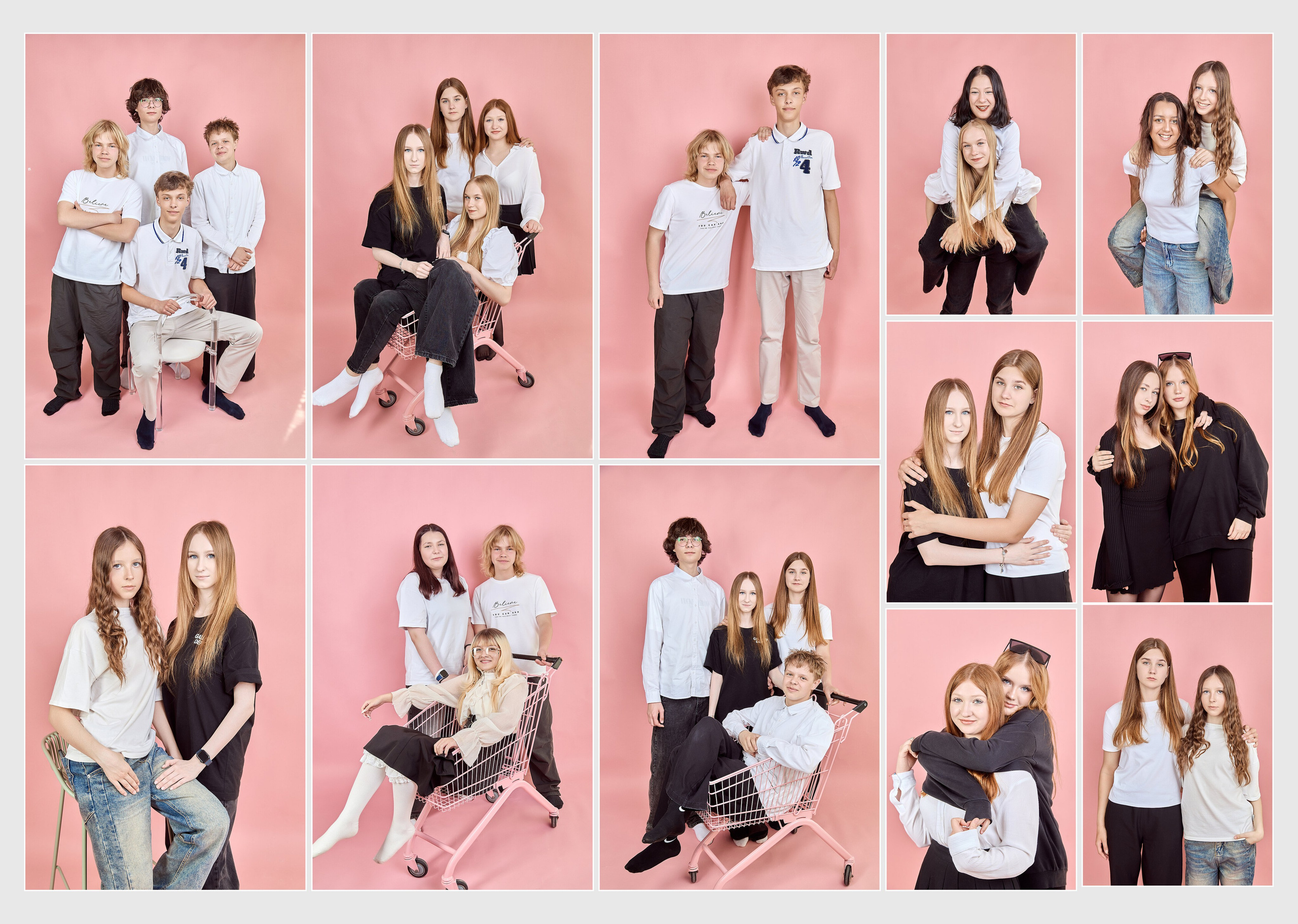 Выпускной альбом Стандарт, для выпускников 9 класса. г. Минск. Школьный фотограф Дмитрий Дудик