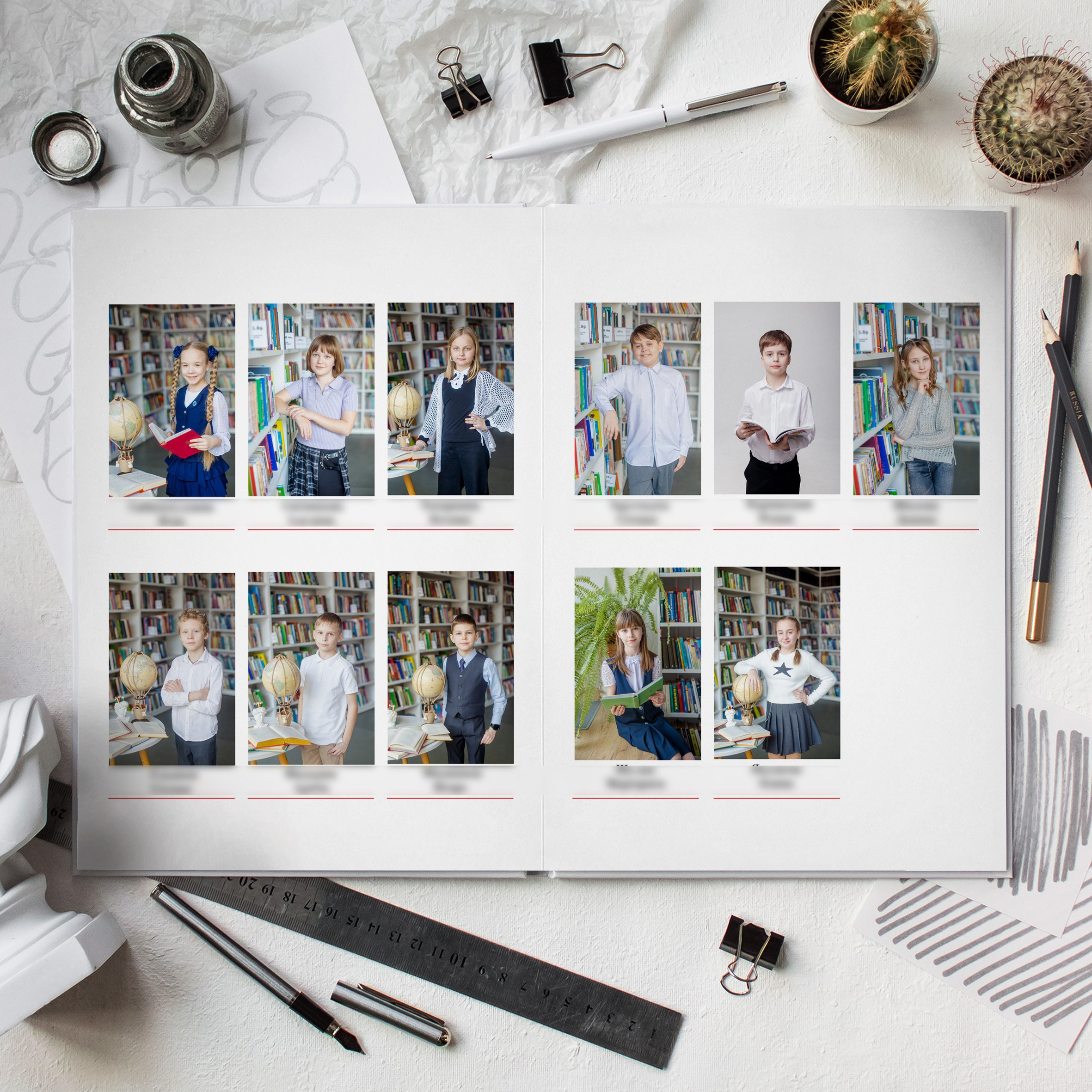 Альбом «Школа Акварель». Выпускные альбомы в Зеленограде и Москве