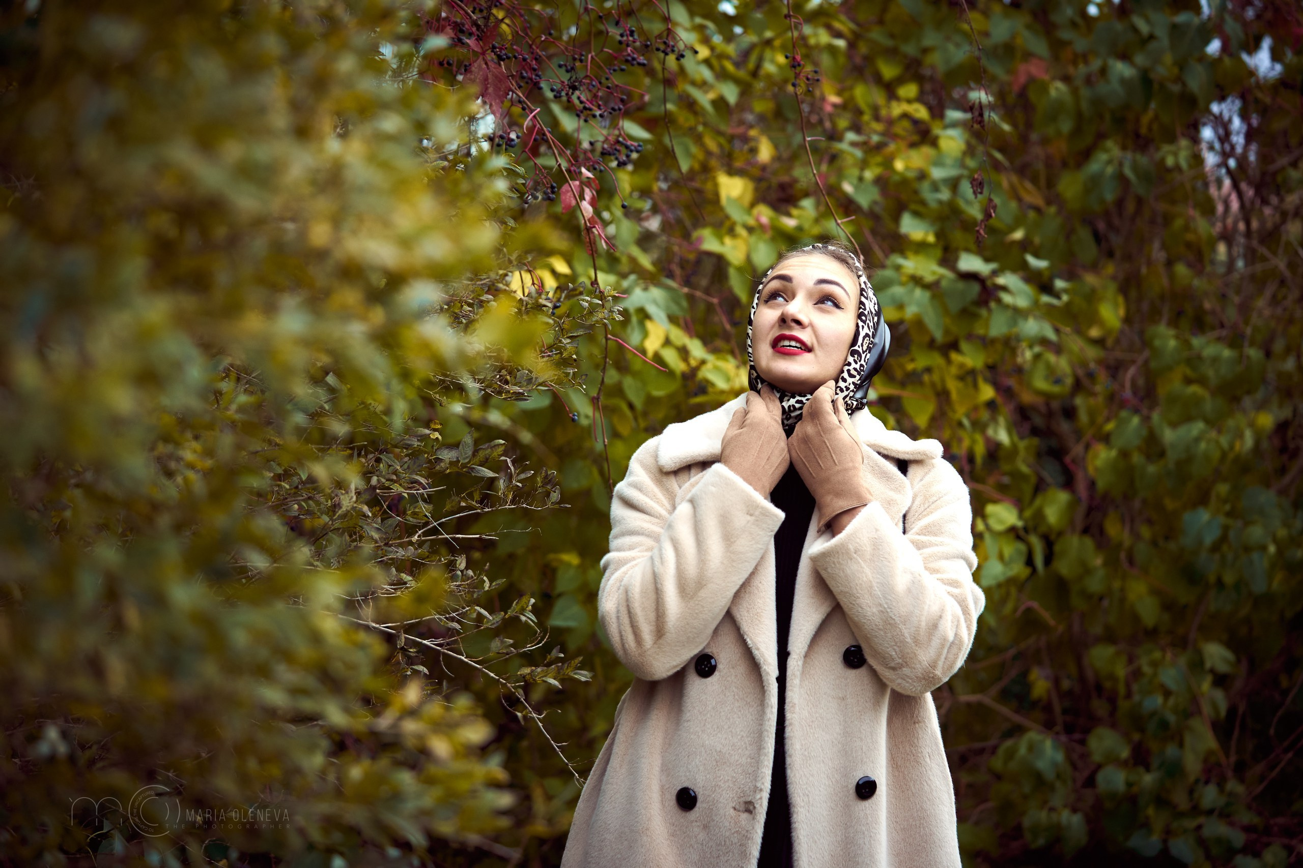 Осенняя фотопрогулка с Кариной. Фотограф Мария Оленева