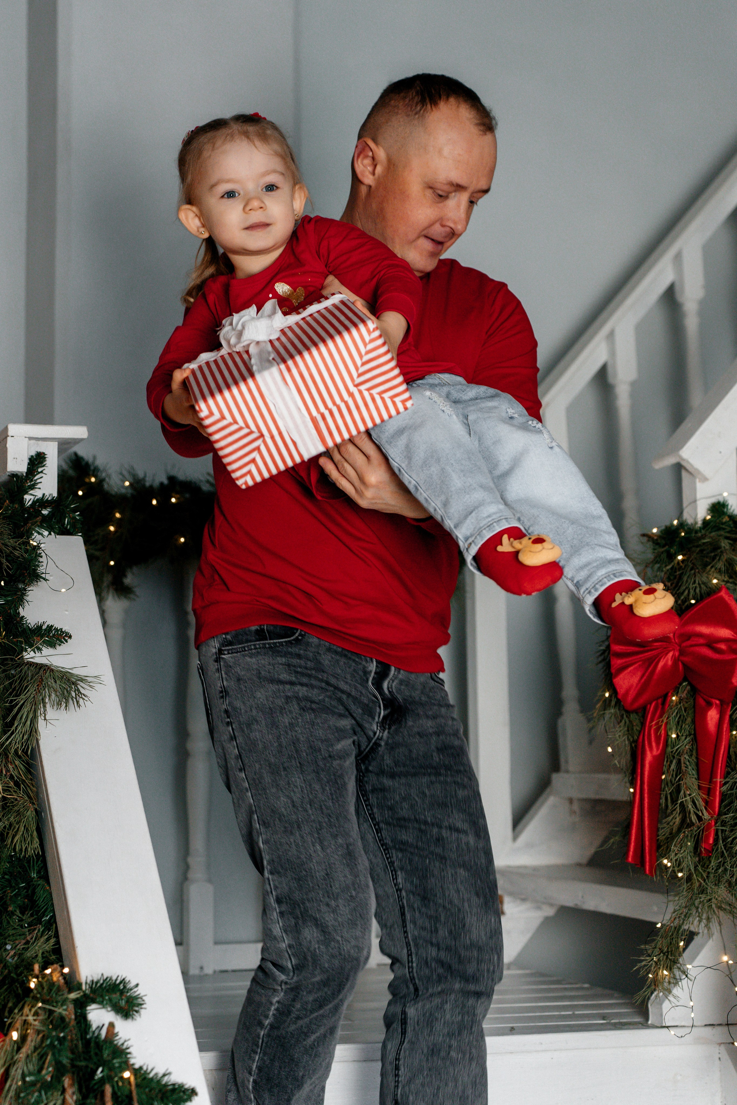 Семейная новогодняя история. Ваш семейный фотограф в Минске — Вика Трегубова
