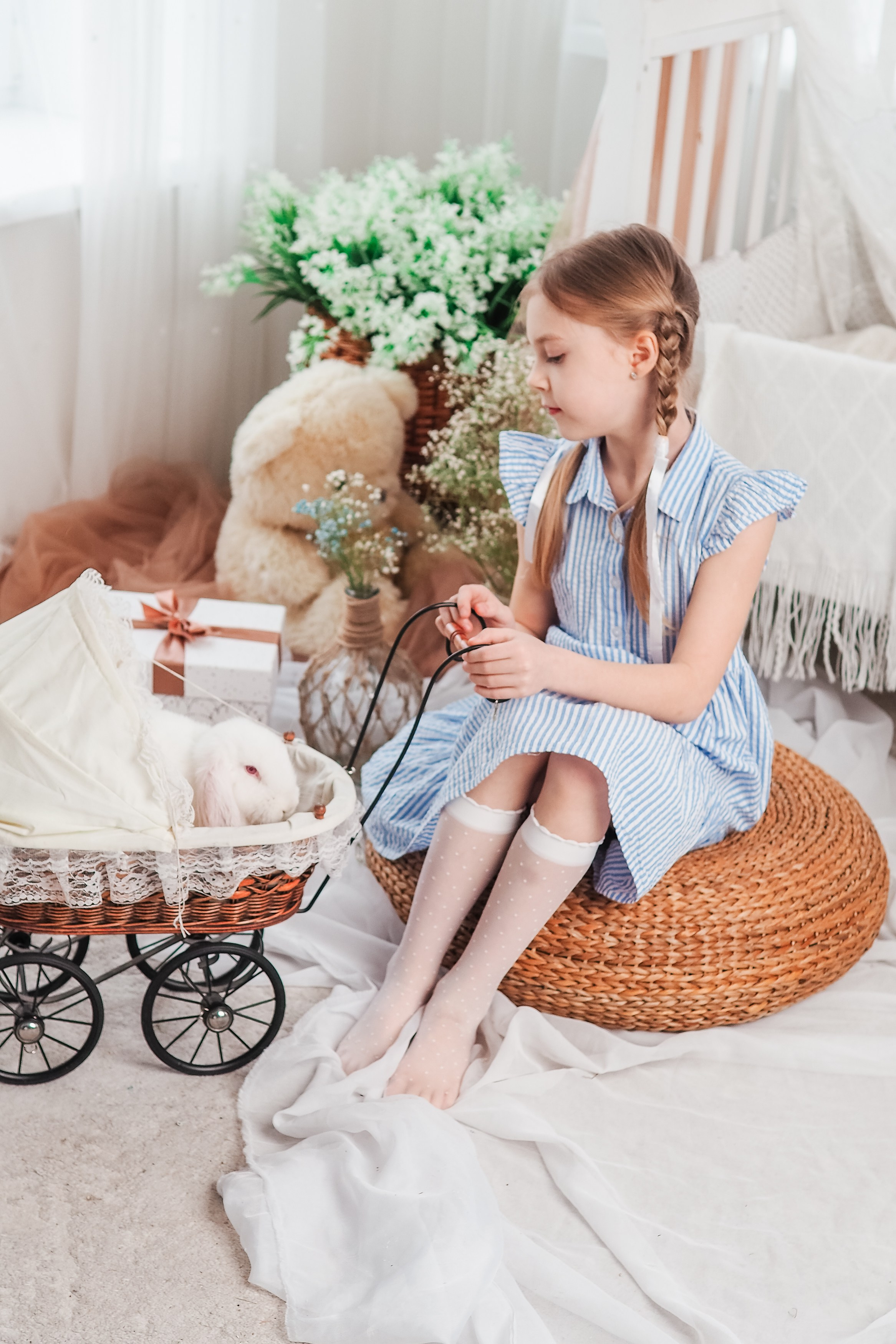 Пасхальные кролики. Портретный фотограф Павлова Светлана / Брянск /