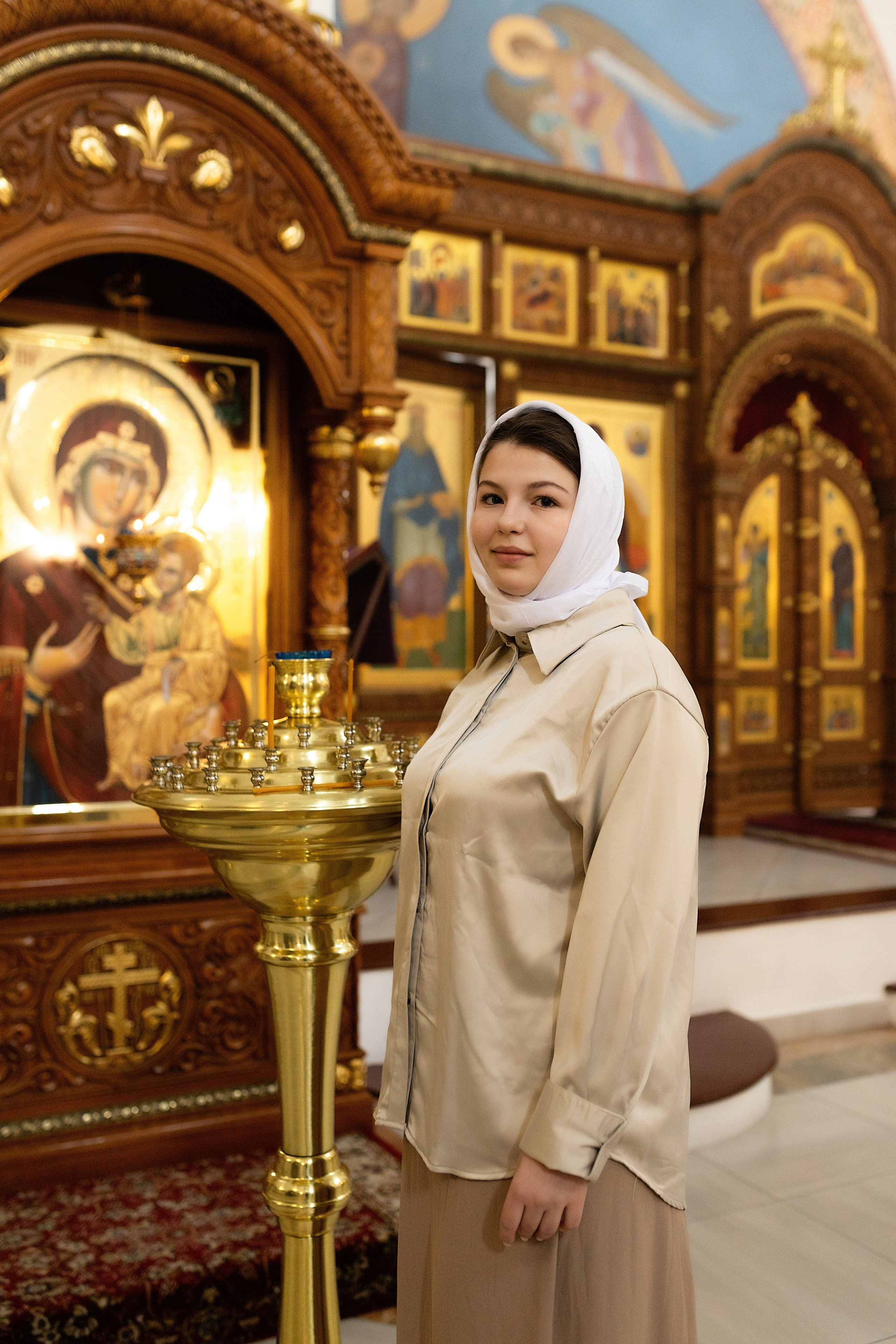 Таинство крещения Алисы. Фотограф в Железнодорожном и Балашихе