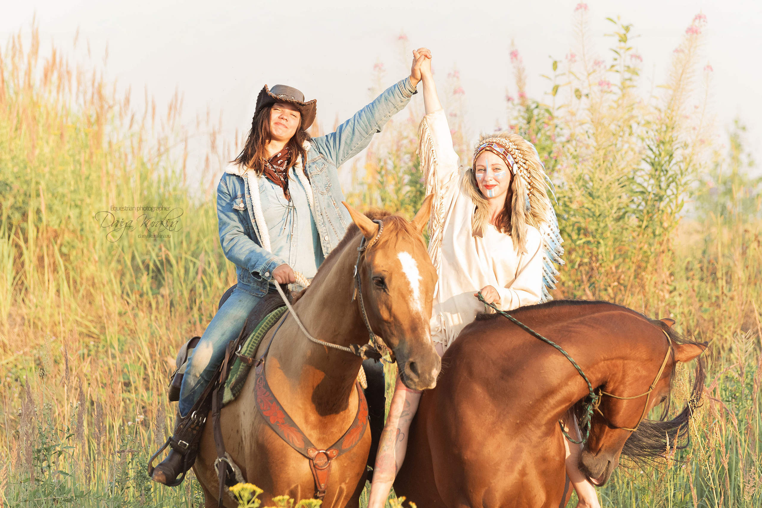 Утреннее перемирие. Конный фотограф Куракина Дарья • Фотосессии с лошадьми