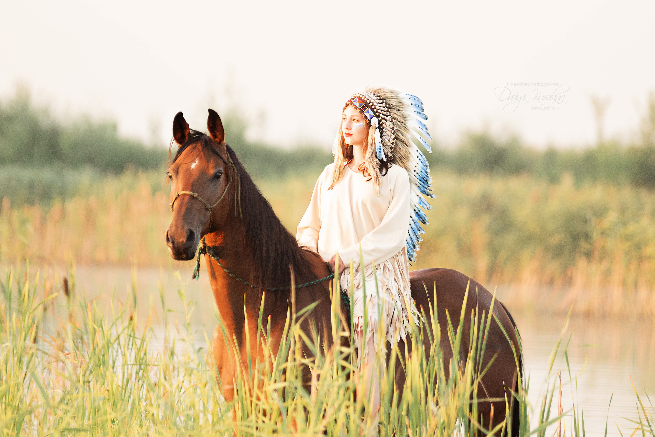 Утреннее перемирие. Конный фотограф Куракина Дарья • Фотосессии с лошадьми