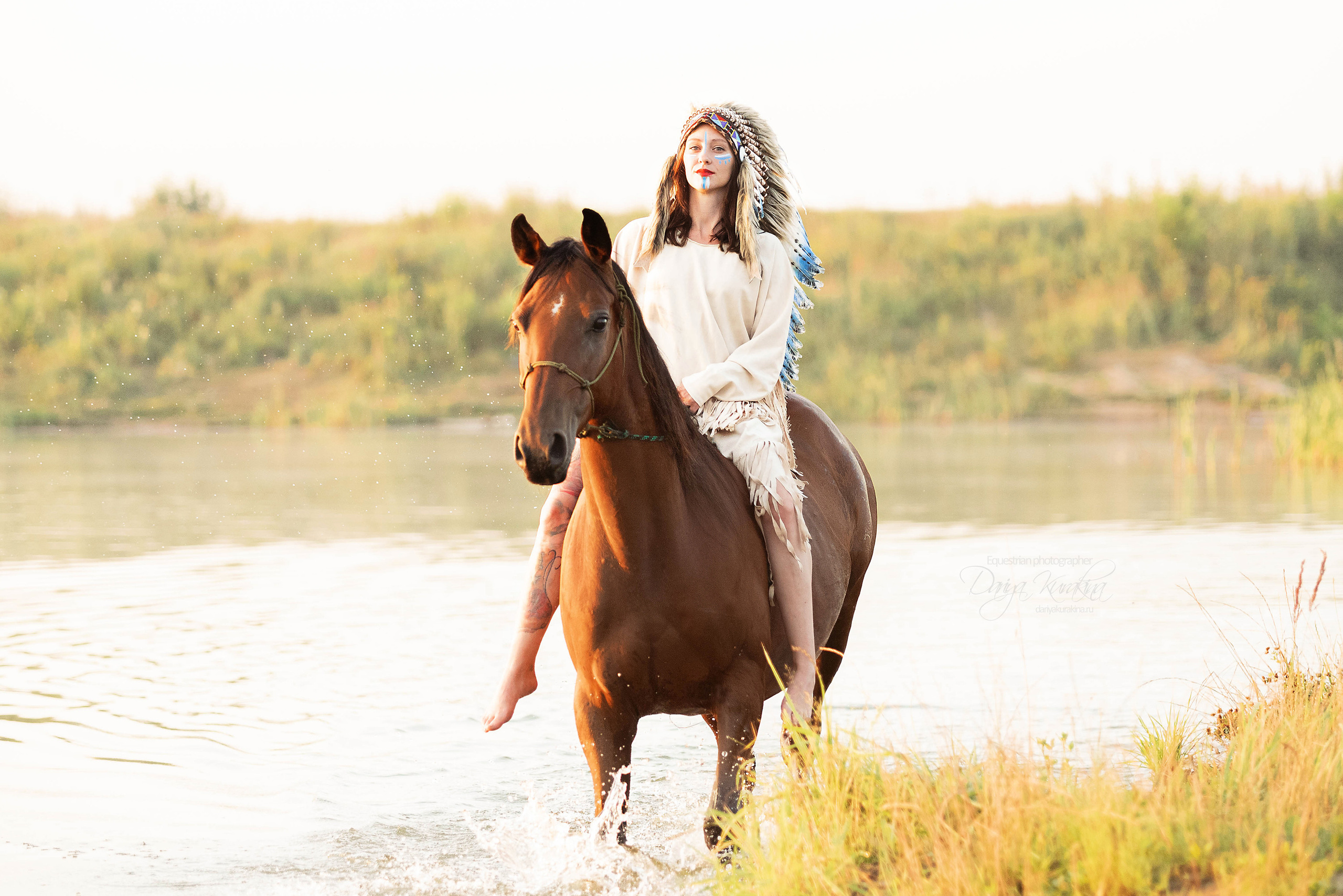 Утреннее перемирие. Конный фотограф Куракина Дарья • Фотосессии с лошадьми