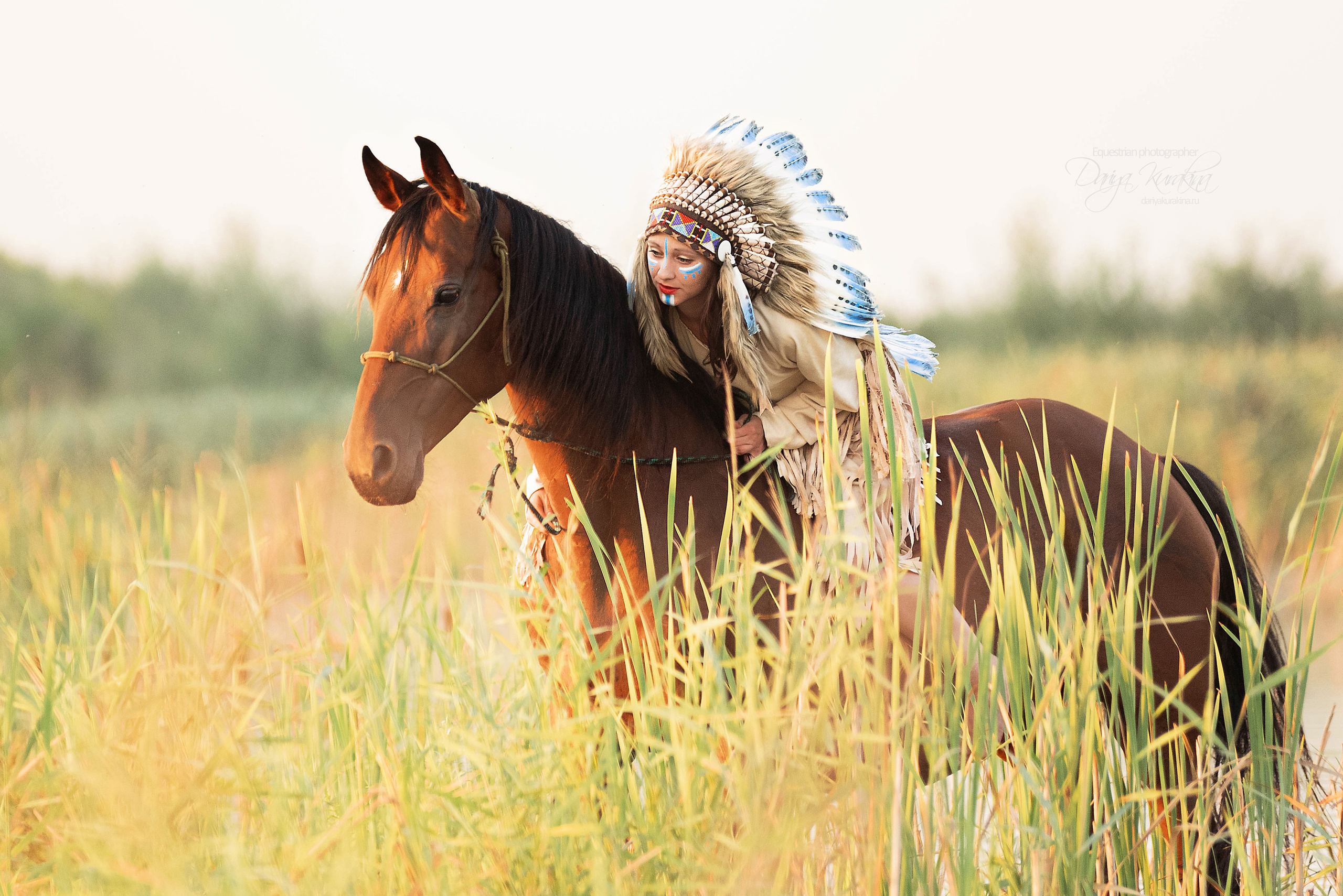 Утреннее перемирие. Конный фотограф Куракина Дарья • Фотосессии с лошадьми