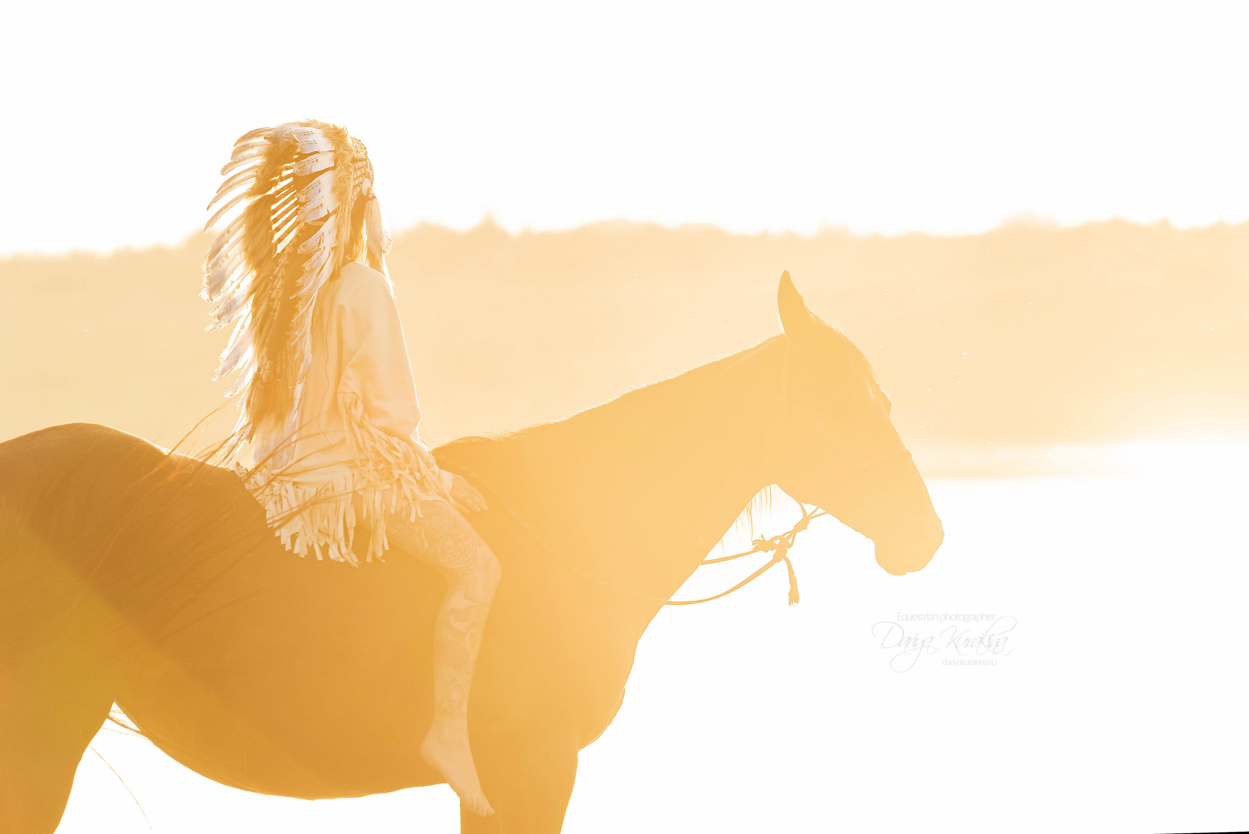 Утреннее перемирие. Конный фотограф Куракина Дарья • Фотосессии с лошадьми