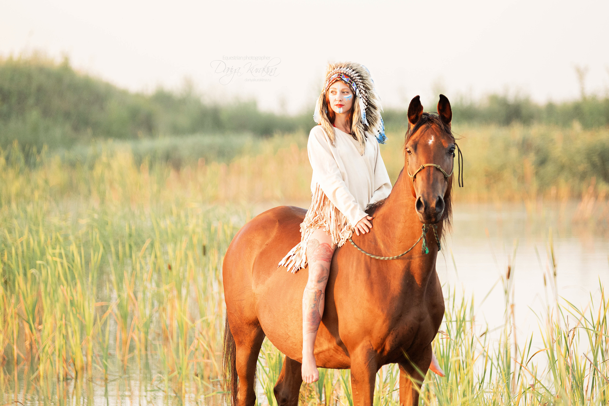 Утреннее перемирие. Конный фотограф Куракина Дарья • Фотосессии с лошадьми