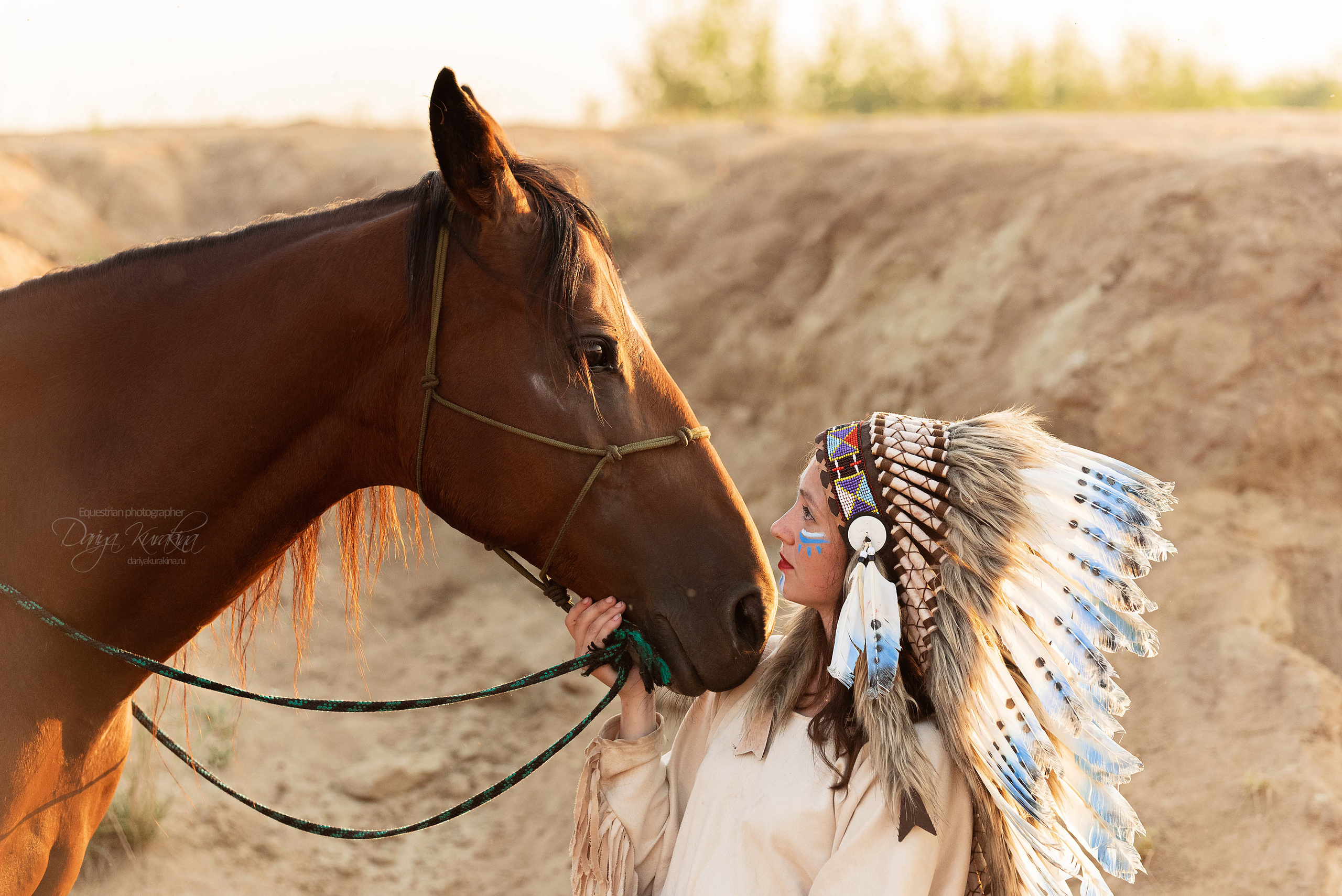Утреннее перемирие. Конный фотограф Куракина Дарья • Фотосессии с лошадьми