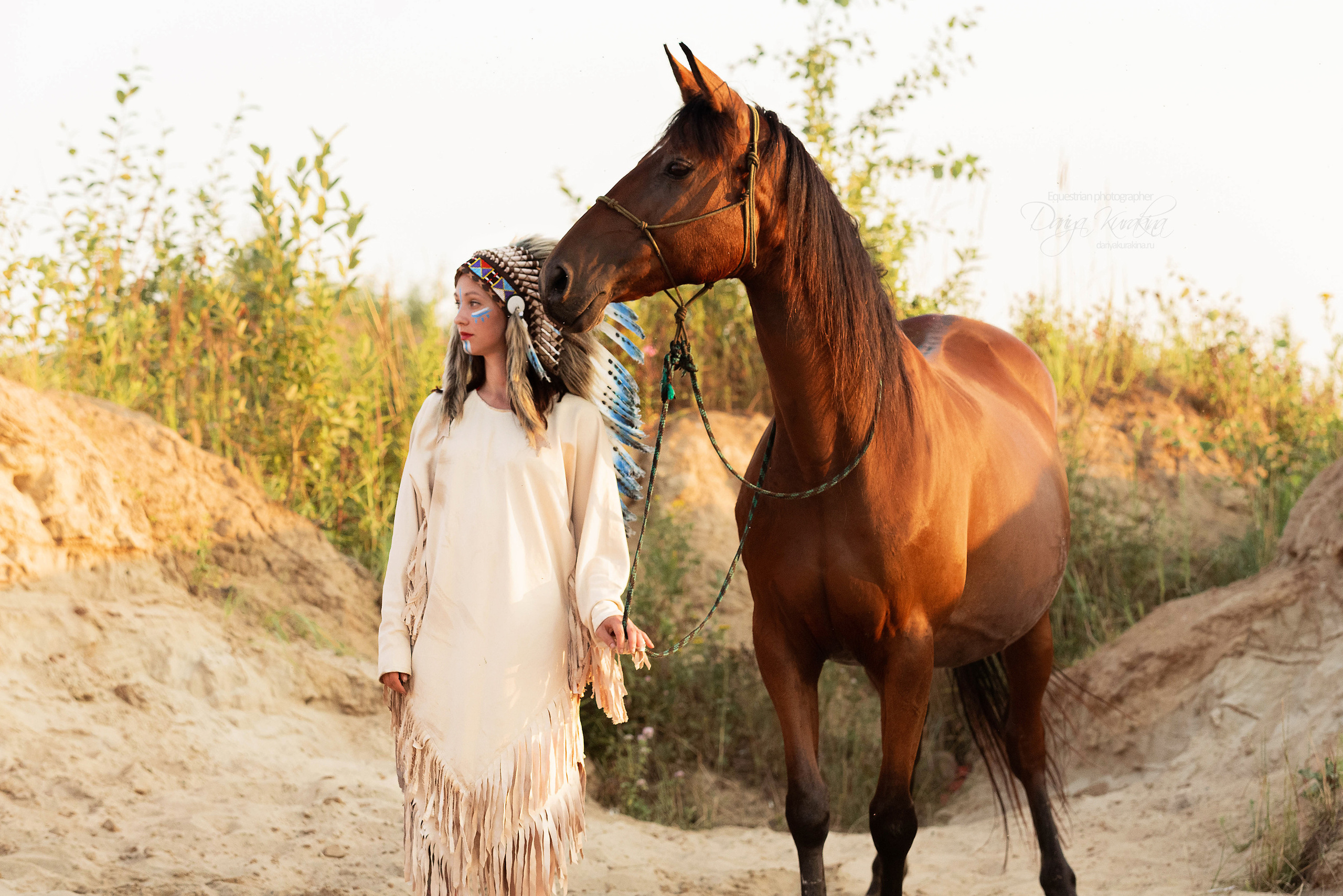 Утреннее перемирие. Конный фотограф Куракина Дарья • Фотосессии с лошадьми