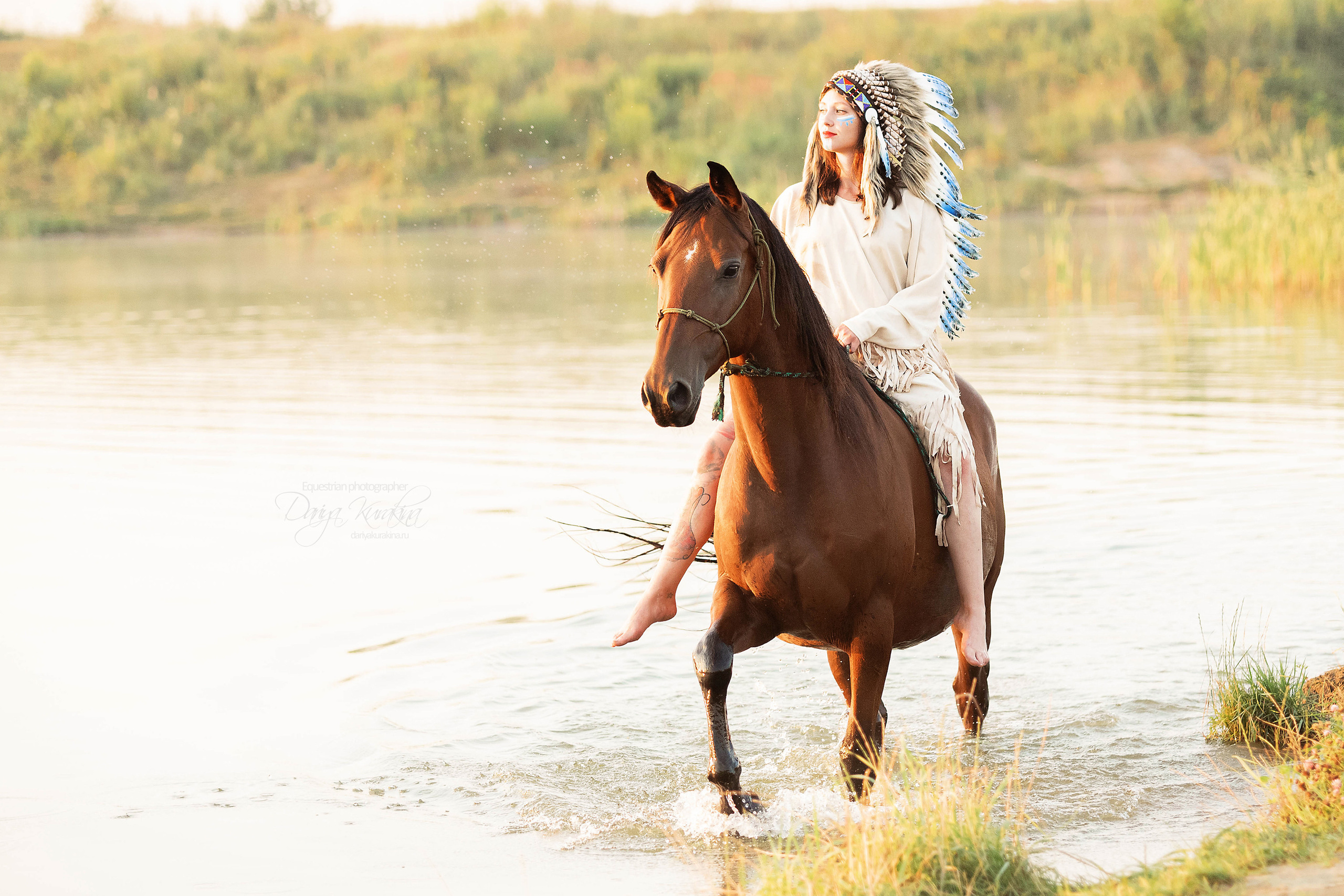 Утреннее перемирие. Конный фотограф Куракина Дарья • Фотосессии с лошадьми