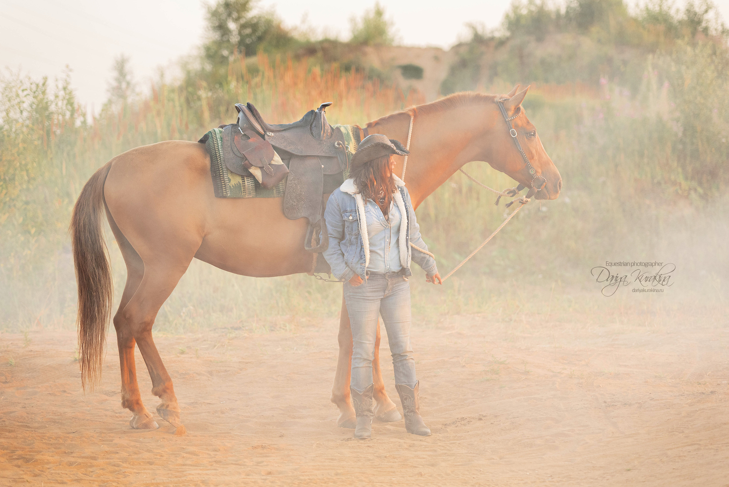 Утреннее перемирие. Конный фотограф Куракина Дарья • Фотосессии с лошадьми