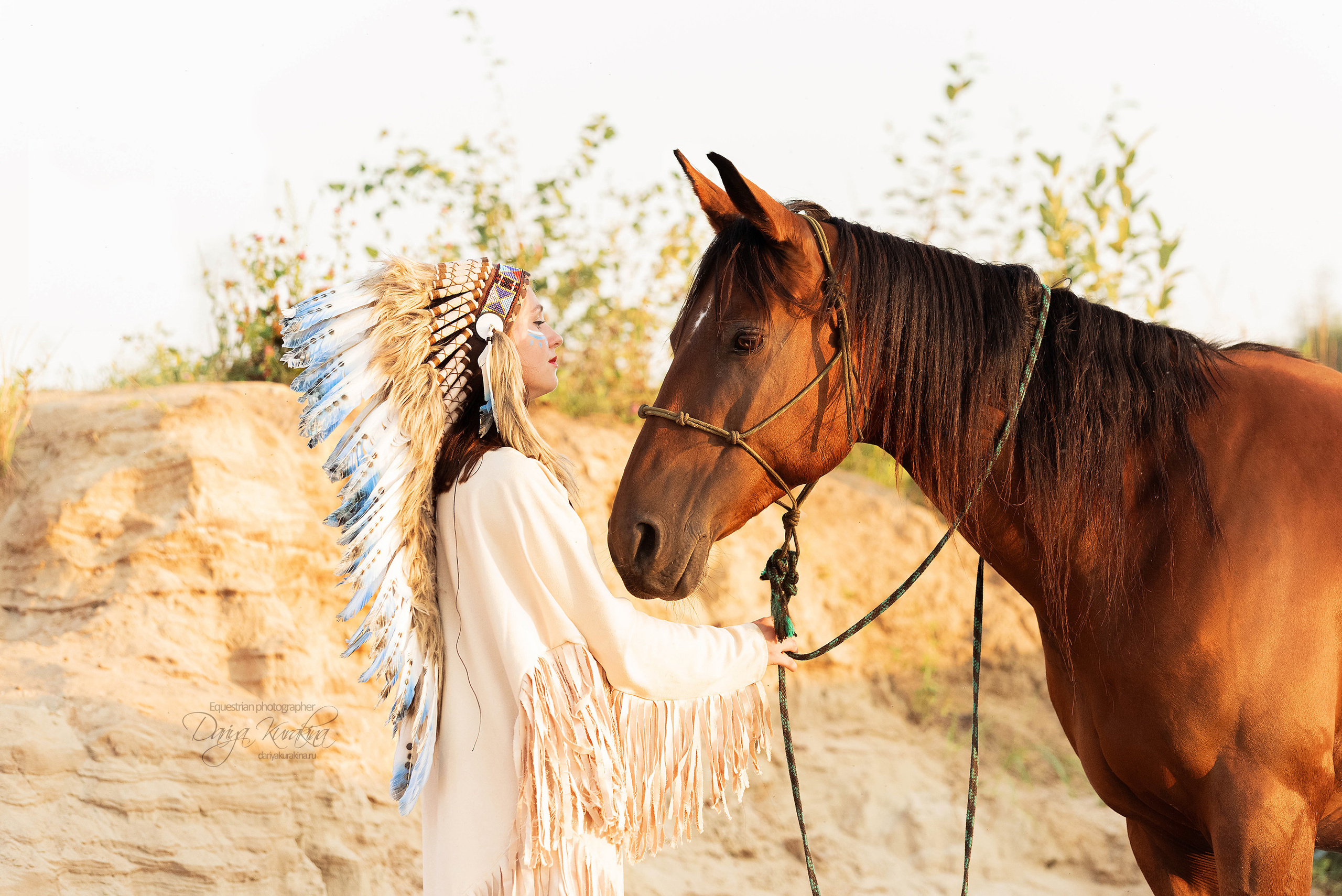 Утреннее перемирие. Конный фотограф Куракина Дарья • Фотосессии с лошадьми