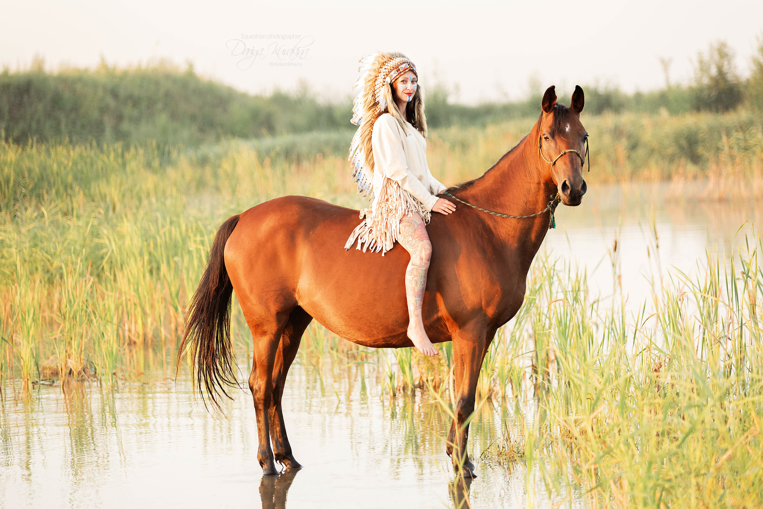 Утреннее перемирие. Конный фотограф Куракина Дарья • Фотосессии с лошадьми