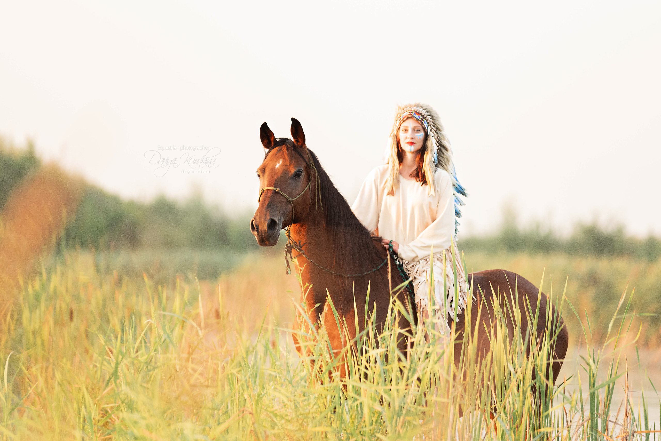 Утреннее перемирие. Конный фотограф Куракина Дарья • Фотосессии с лошадьми