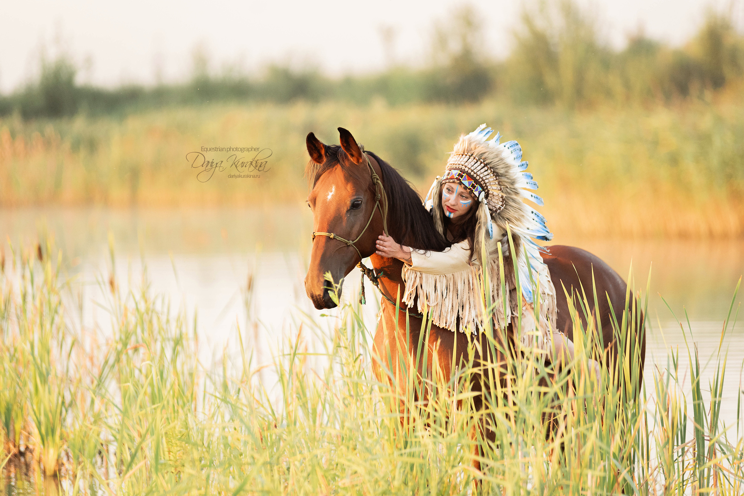 Утреннее перемирие. Конный фотограф Куракина Дарья • Фотосессии с лошадьми