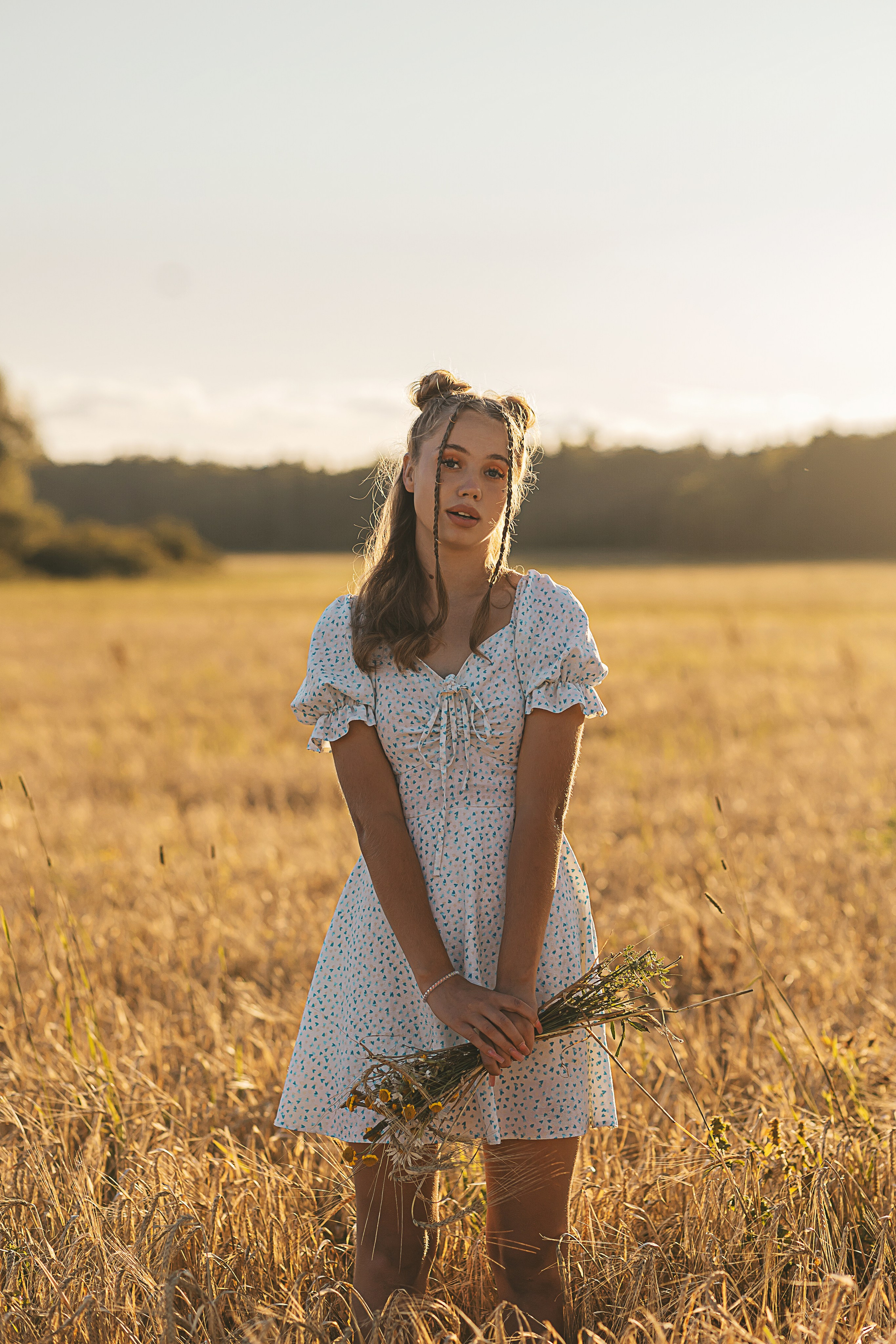 Фотосессия в поле. Семейный и женский фотограф в Москве Надежда Воробьева