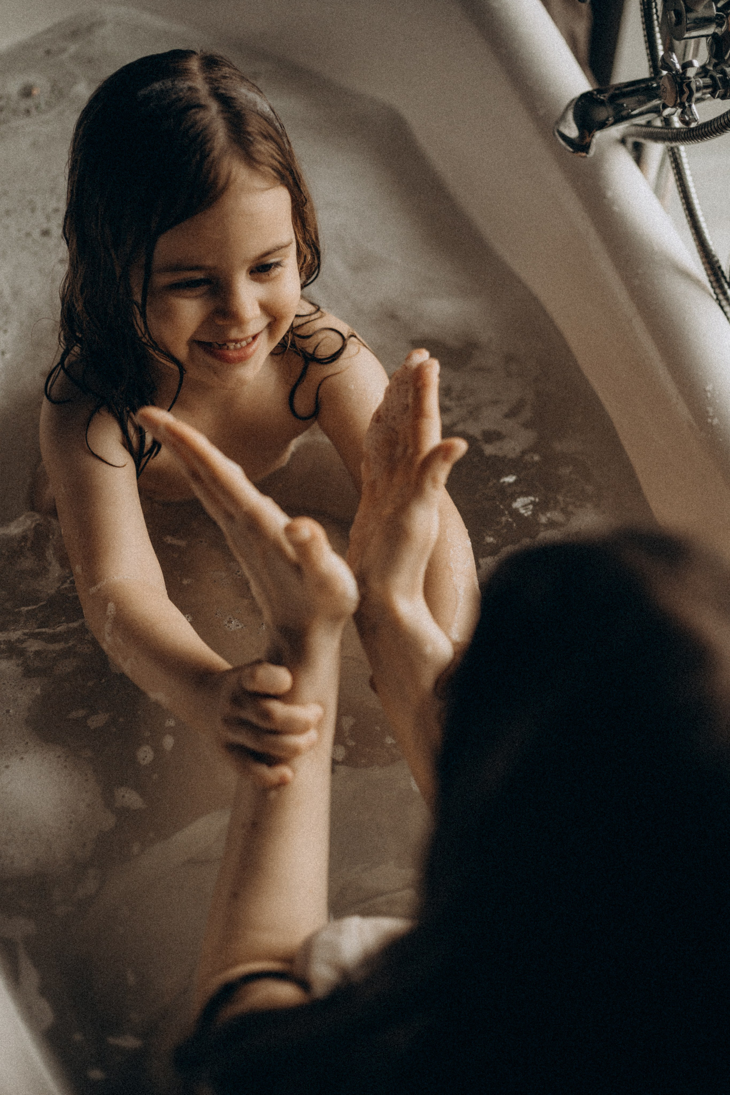 Веселье в ванной. Семейный фотограф в Ростове-на-Дону Безкишкина Татьяна