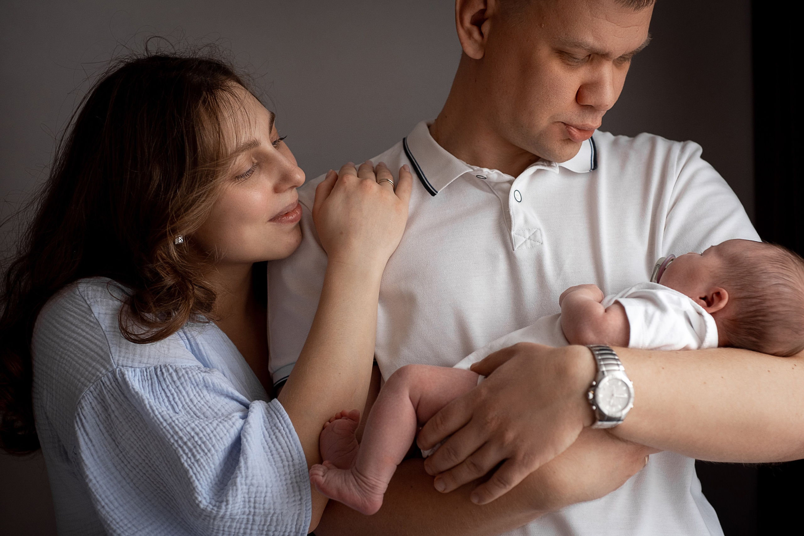 Надежда, Андрей и их малышка. Свадебный и семейный фотограф в Тюмени Екатерина Дубровина