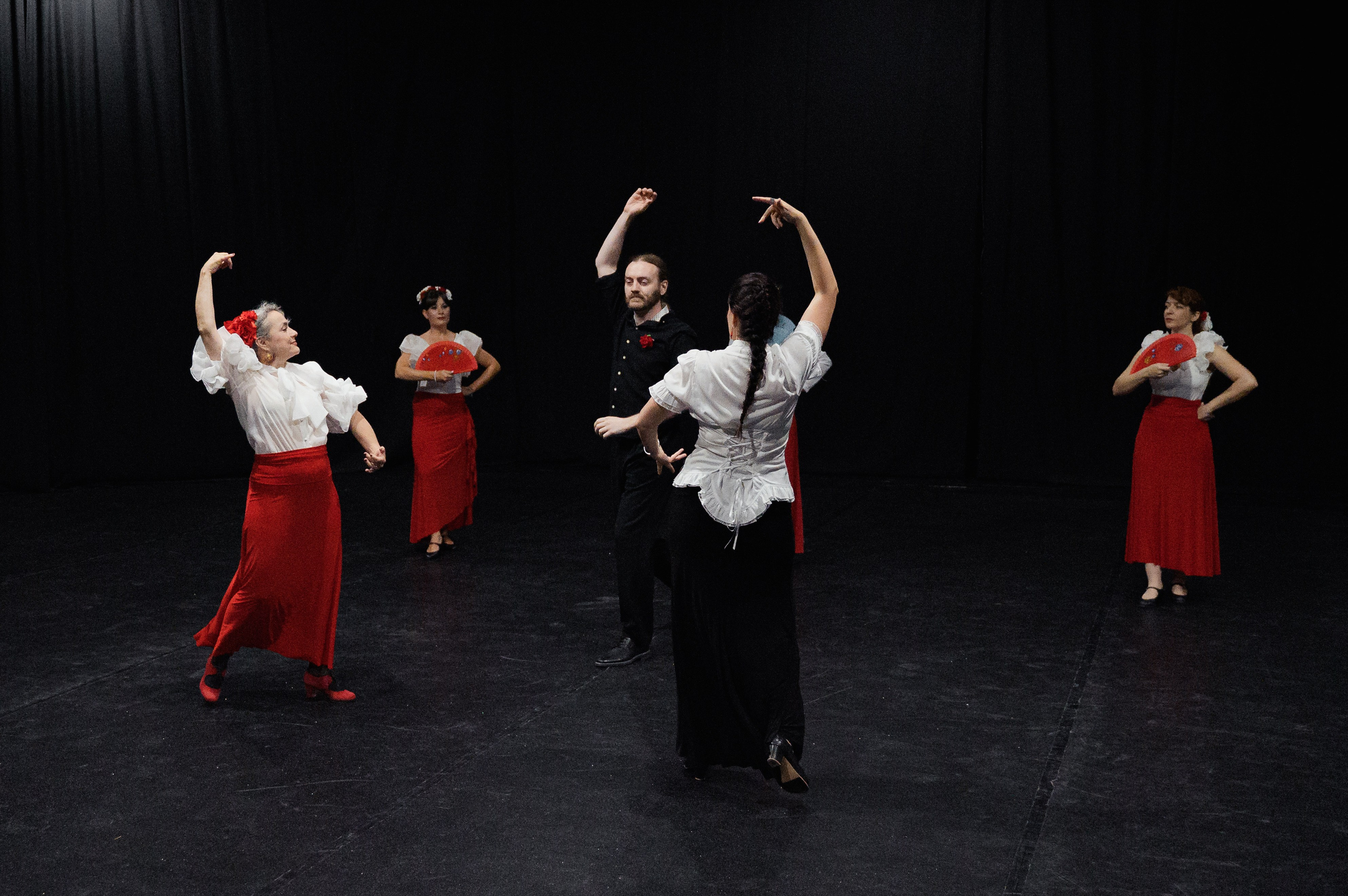 Концерт школы фламенко Los Tacones. Елена Чеснокова спортивный фотограф во Владимире и Белграде