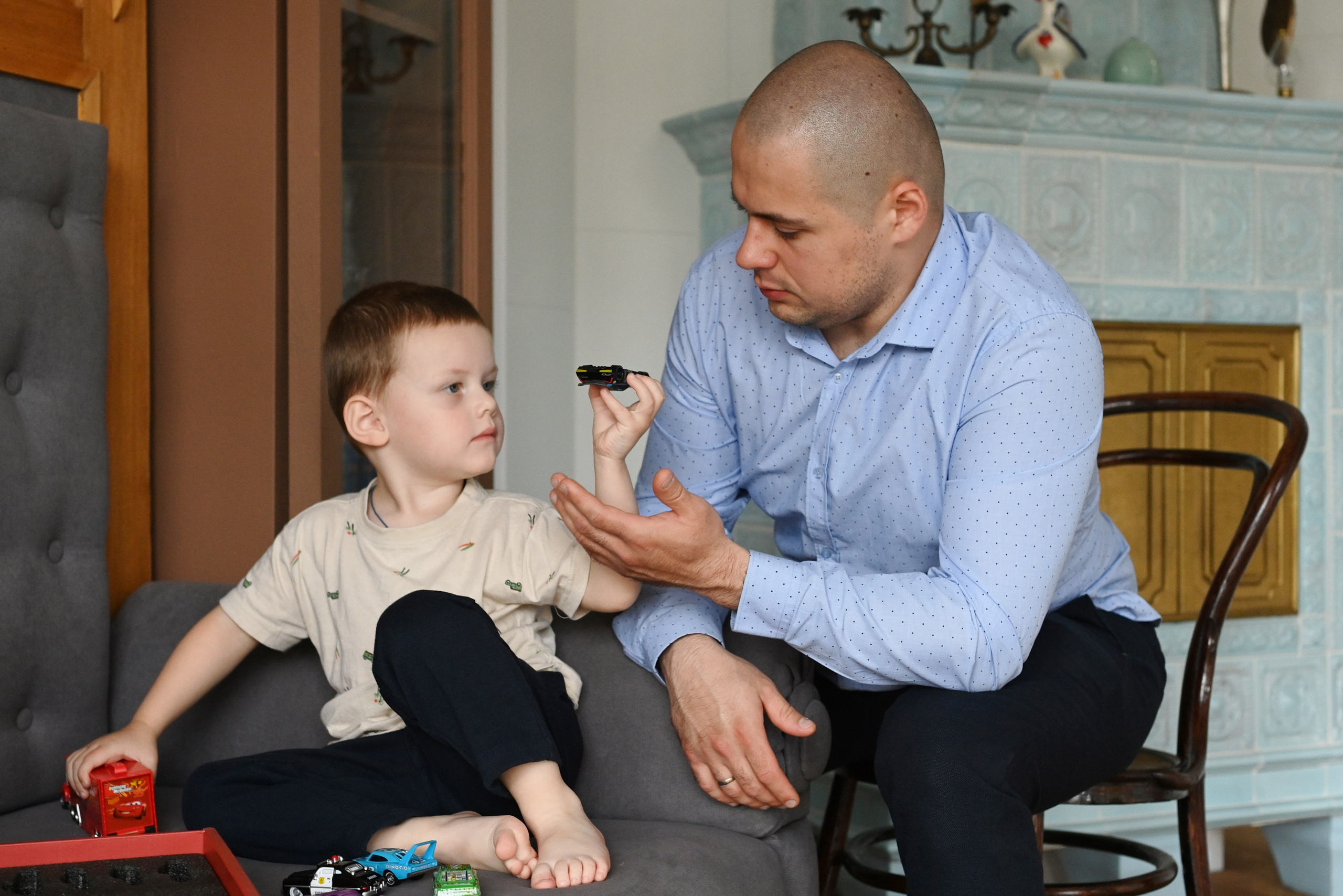 Студийная фотосессия семьи. Свадебный и семейный фотограф в Москве Ирина Гончарова