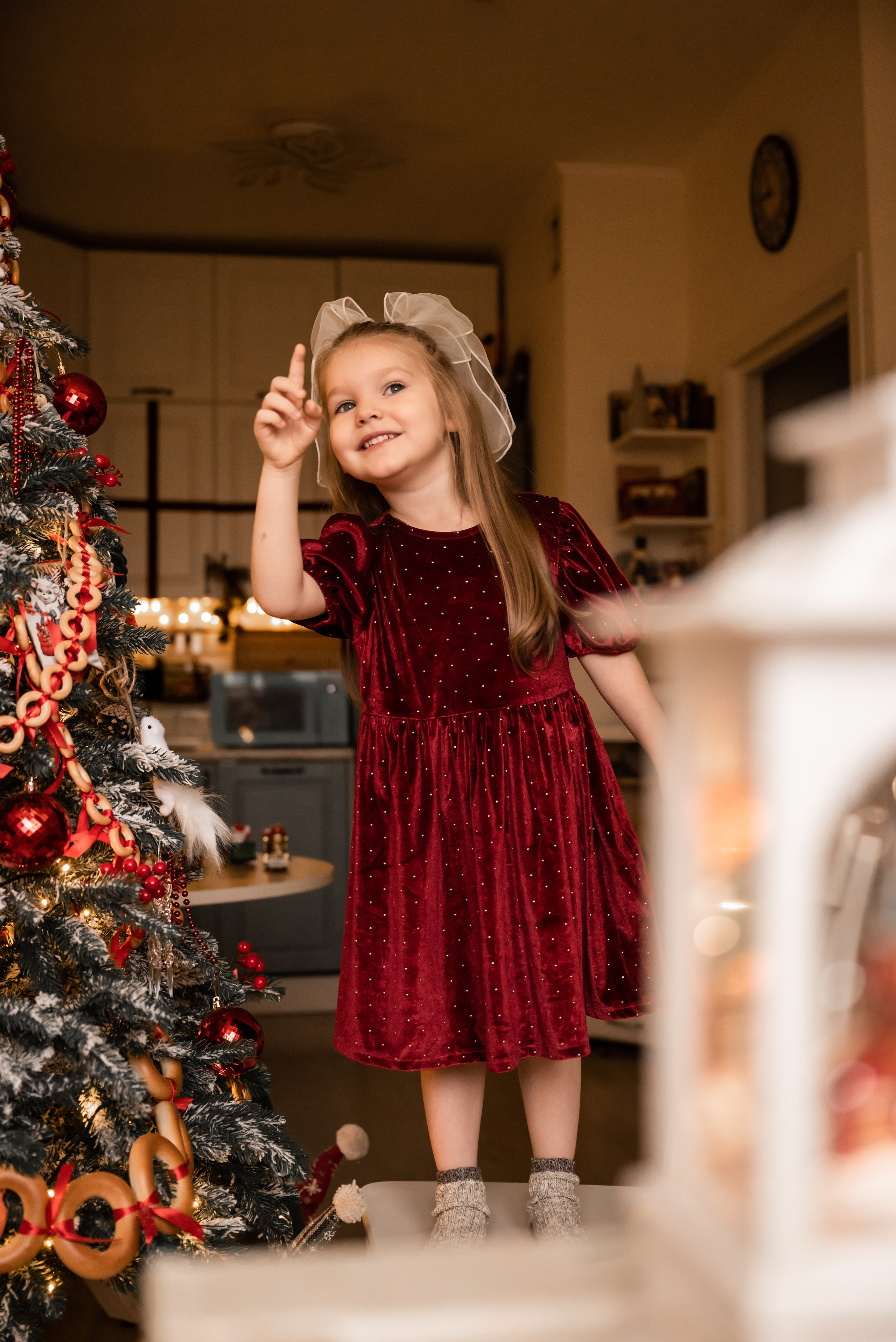 Новогодняя история Варвары. Фотограф Ксения Огородова портфолио