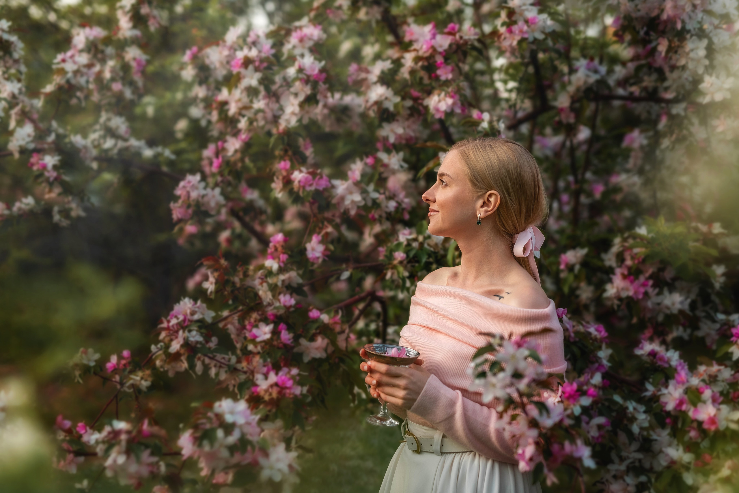 Фотосессия в цветении. Семейный, детский фотограф в Воронеже Анна Никитина