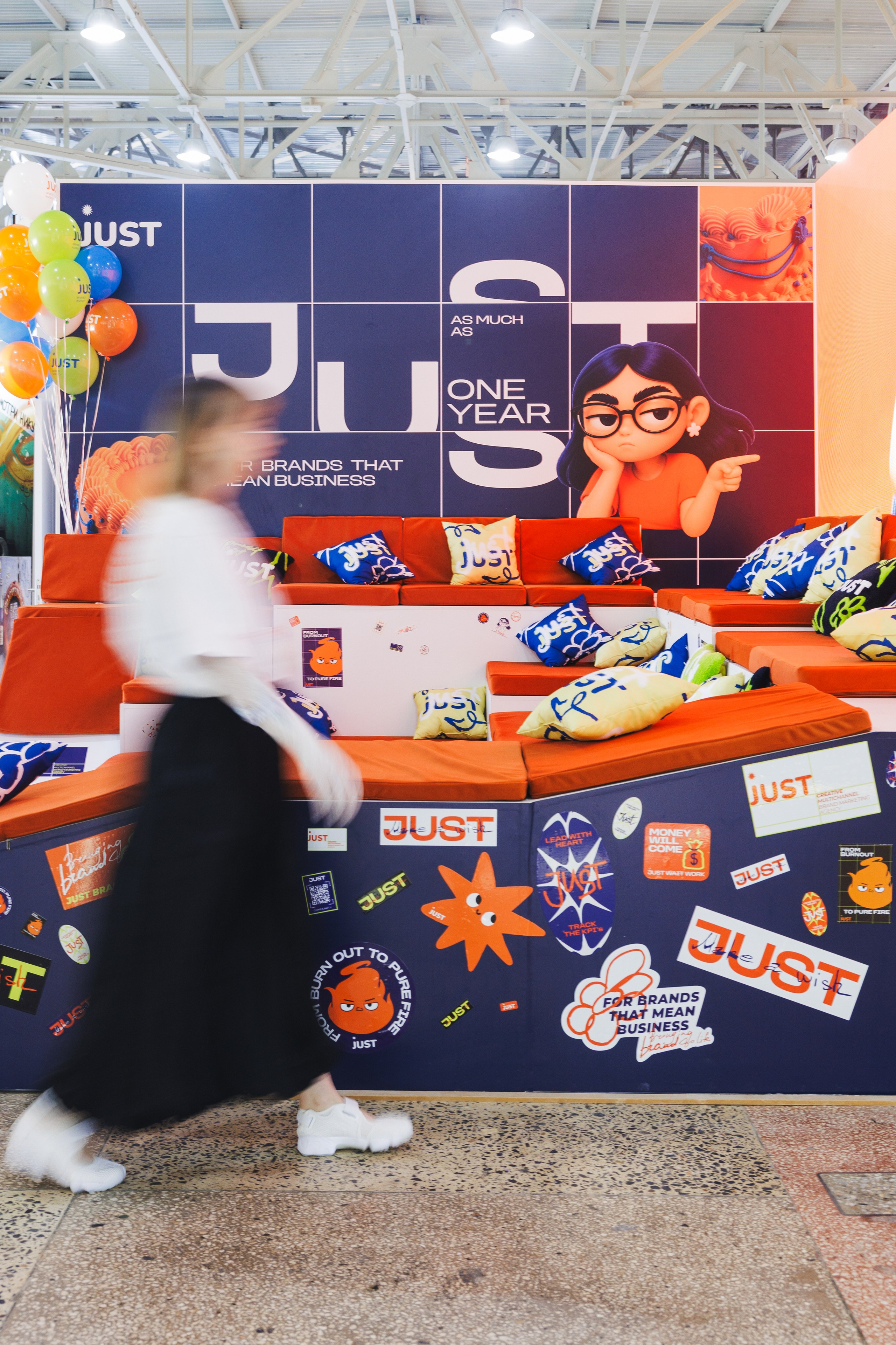JUST ONE YEAR | MAC Yerevan. JUST BRAND AGENCY