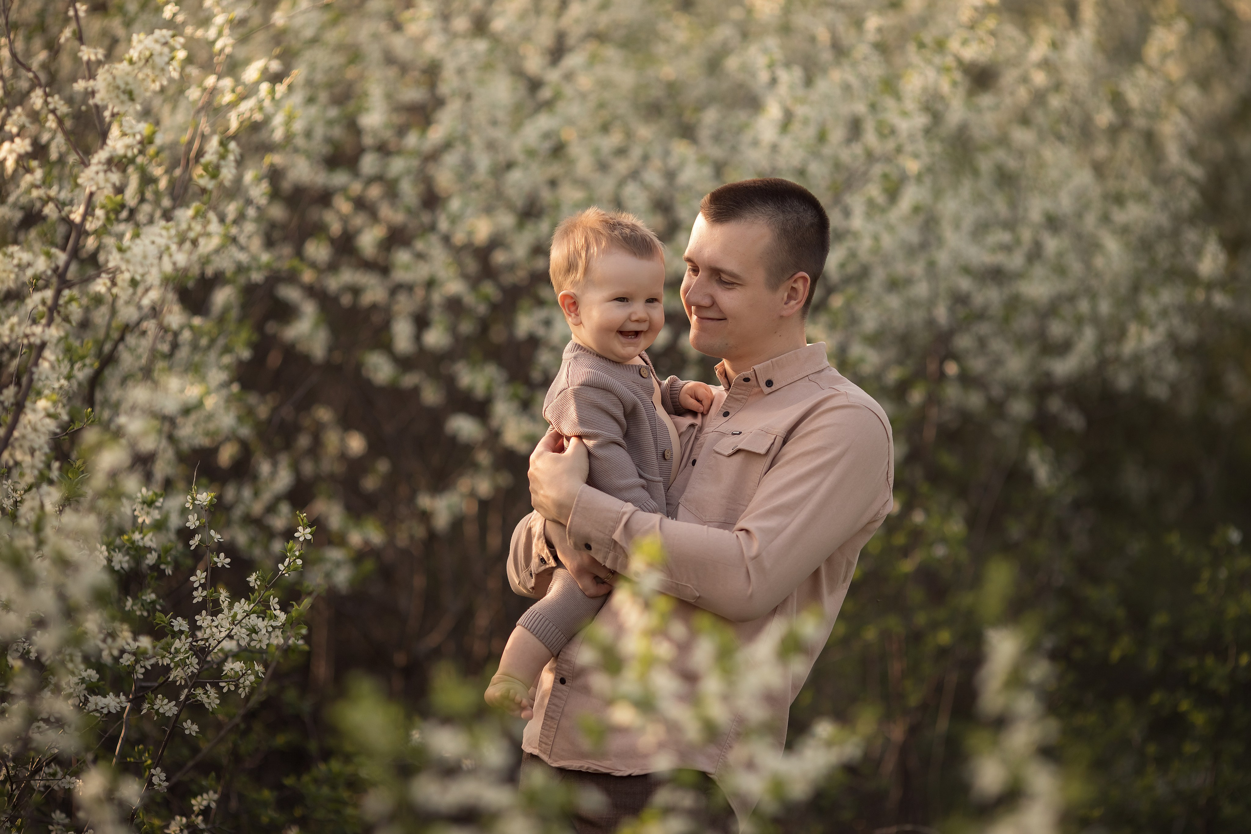 Первая весна. Семейный и детский фотограф в Саратове Полина Коткина