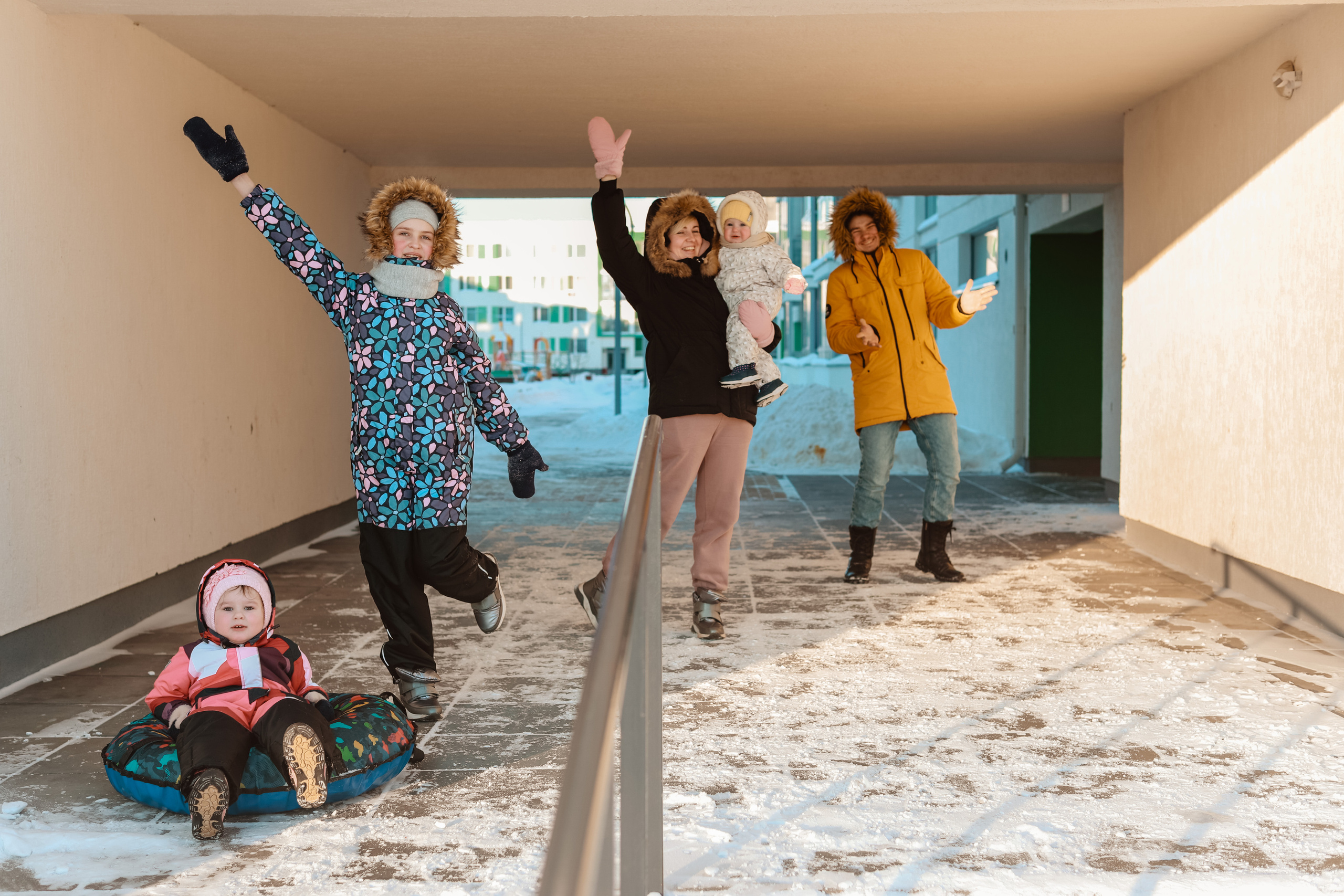 День с Максом, Ольгой и их девчонками. Фотограф София Турбина