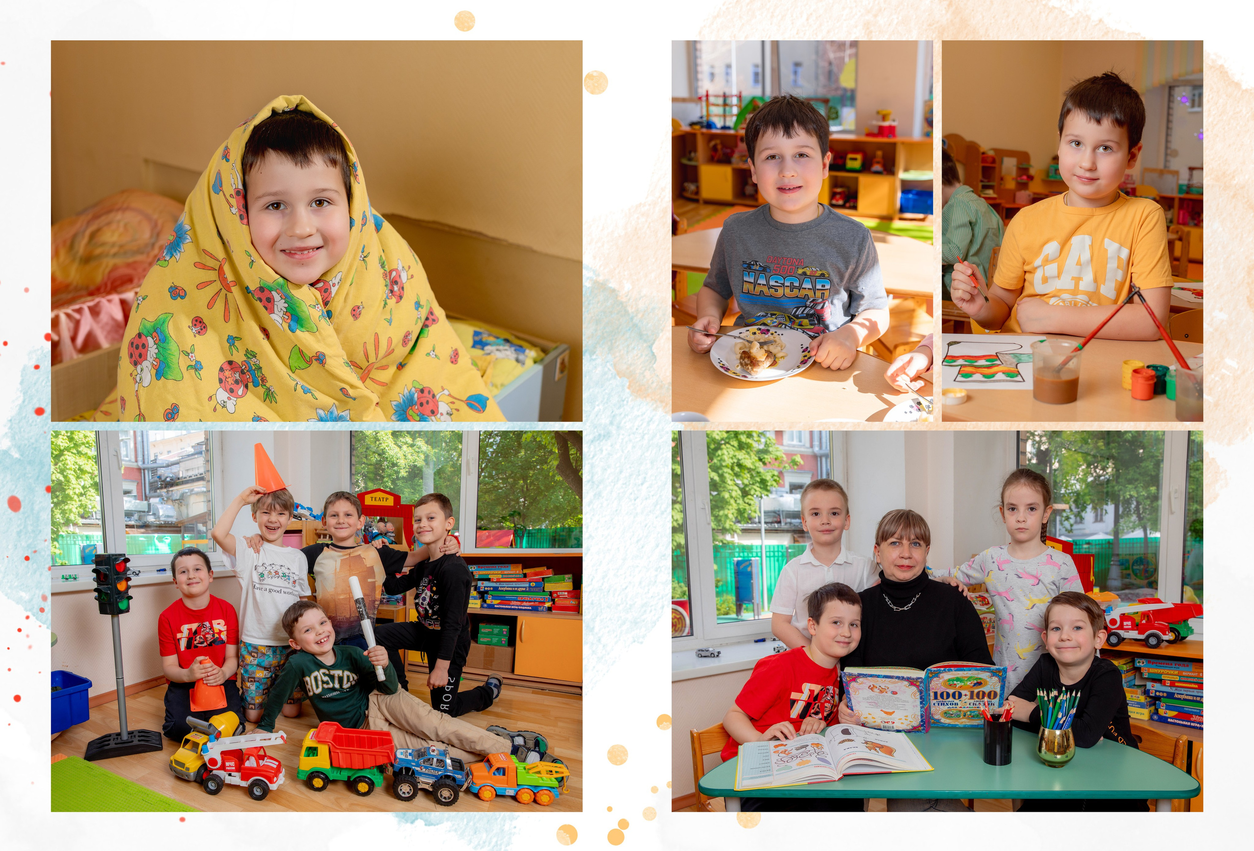 Выпускной альбом для детского сада. Фотограф и режиссер Московко Екатерина